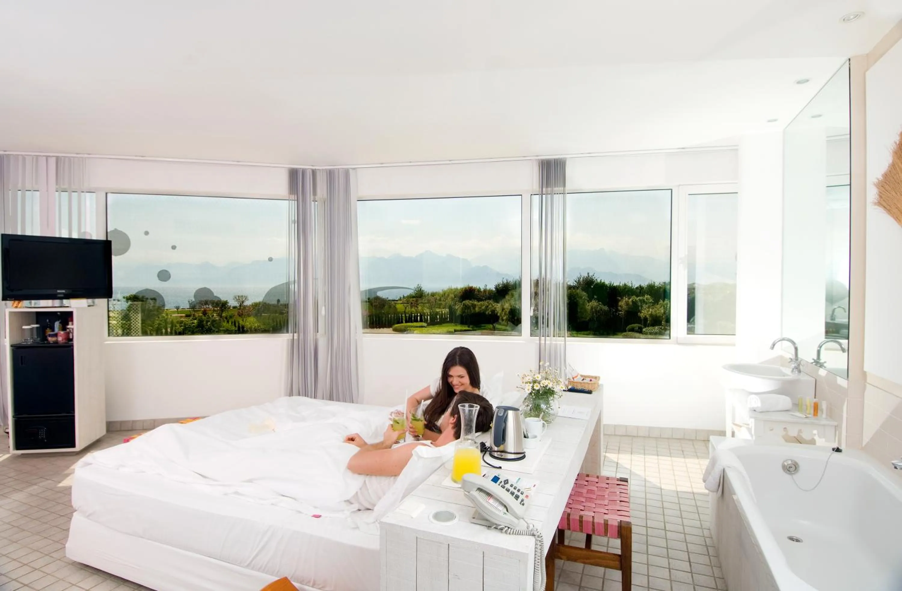 Bedroom, Bed in The Marmara Antalya