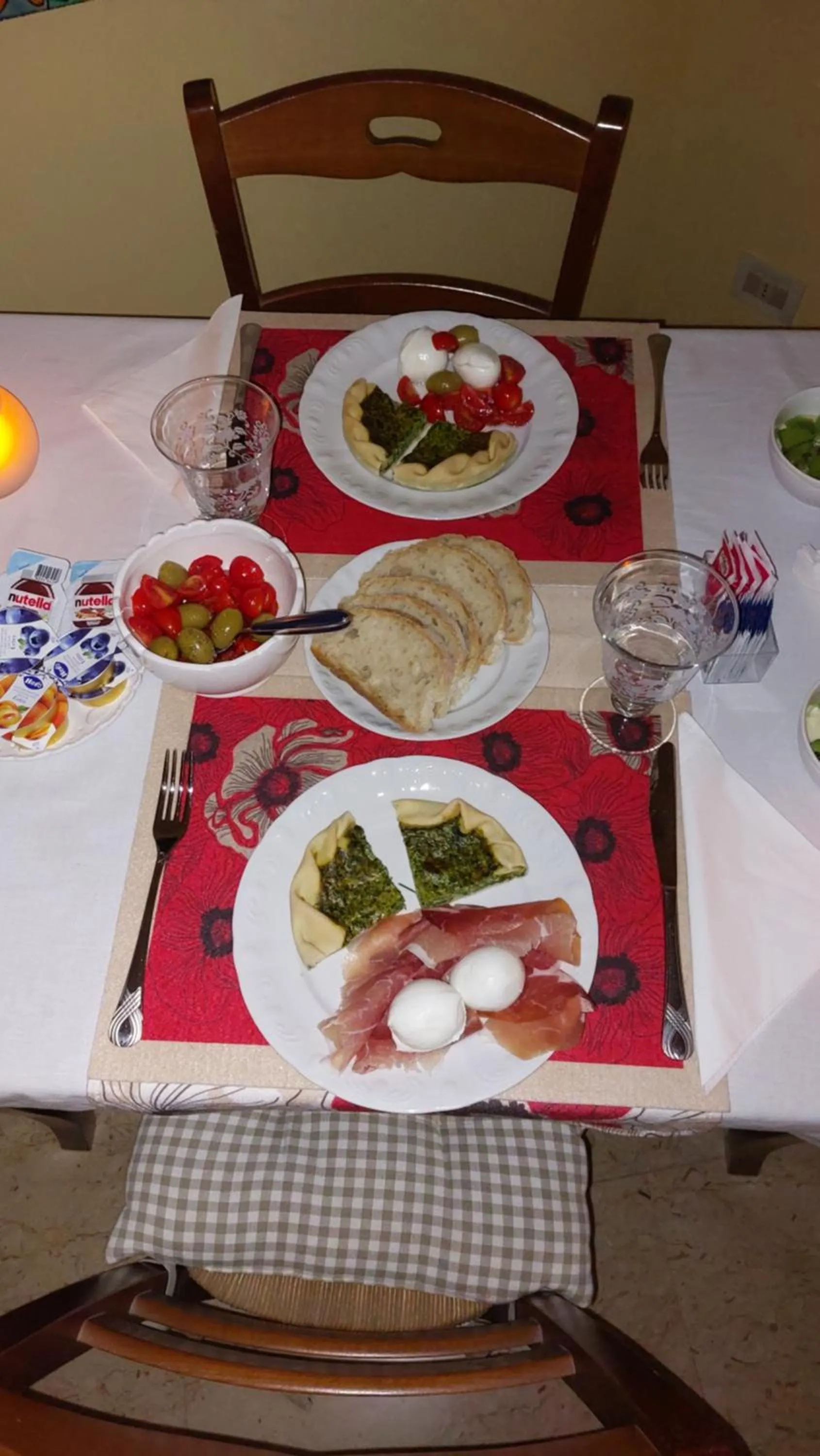 Breakfast in Gaia's Room B&B