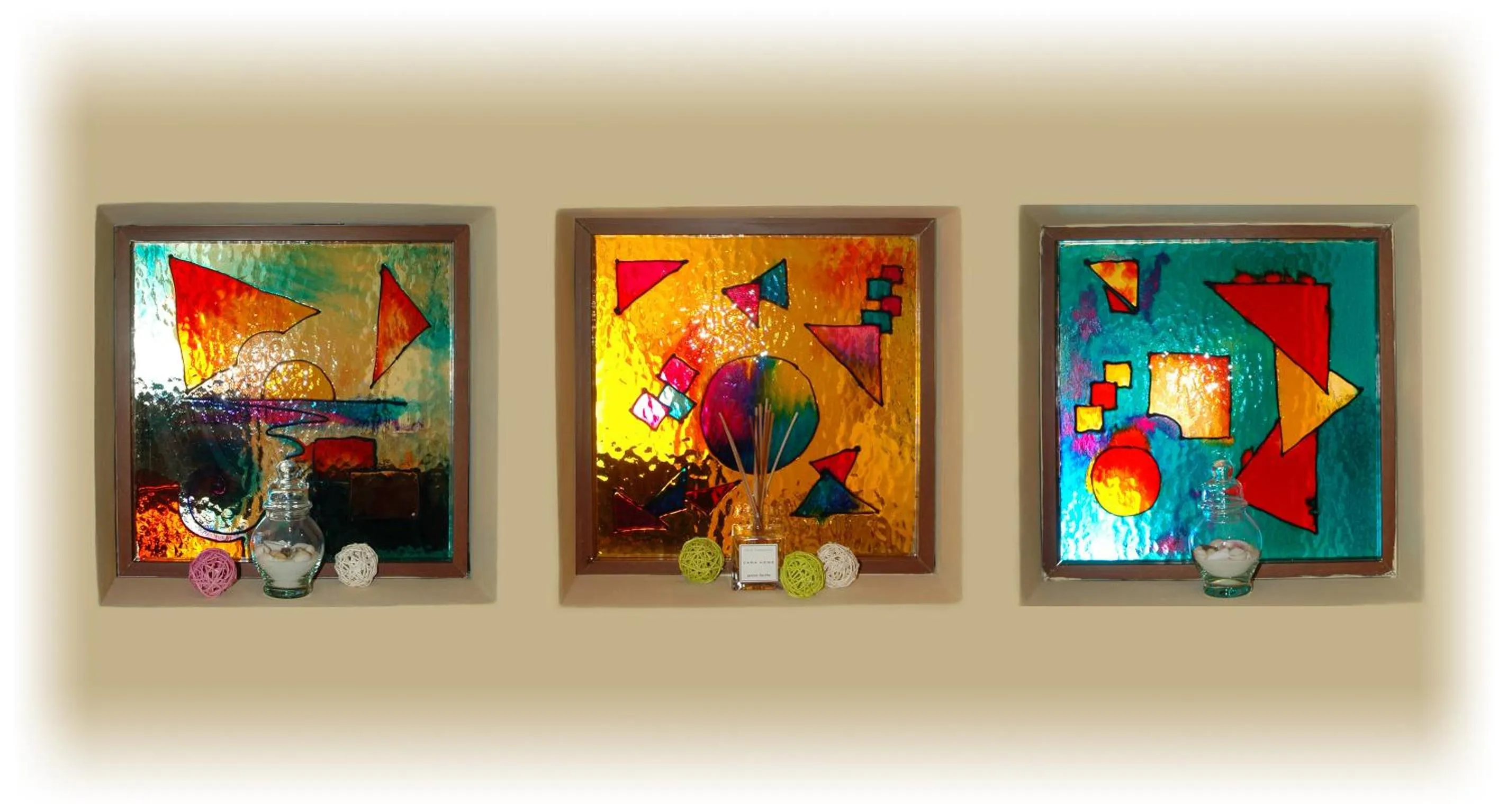 Decorative detail in Gaia's Room B&B