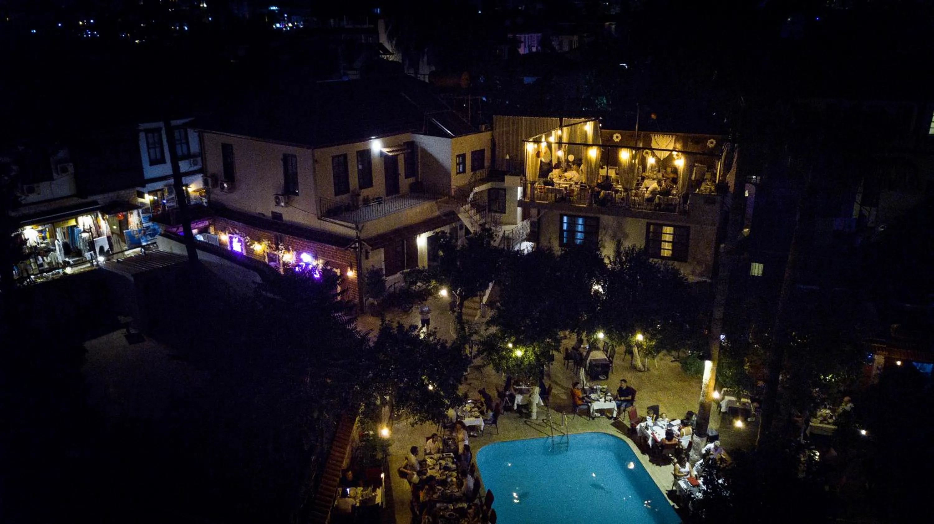 Bird's eye view in Blue Sea Garden