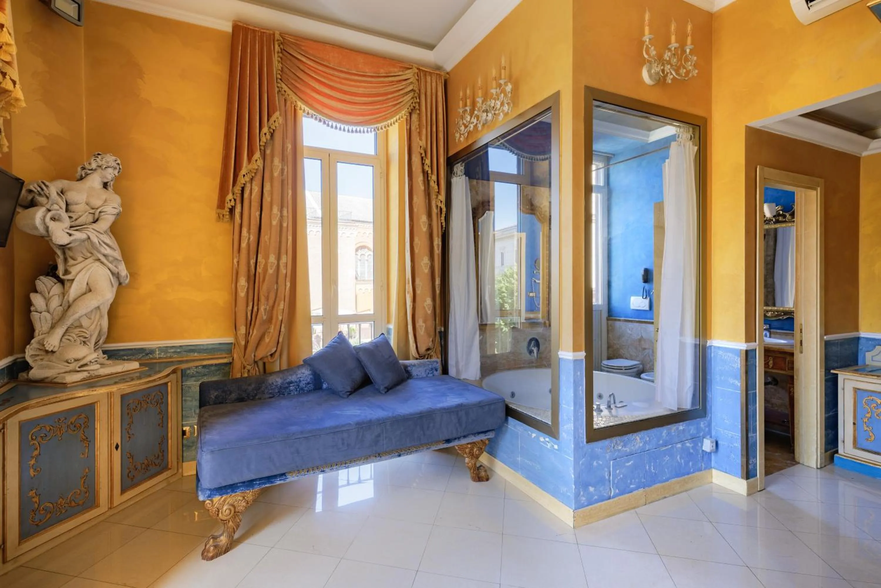 Balcony/Terrace in Romanico Palace Luxury Hotel & SPA