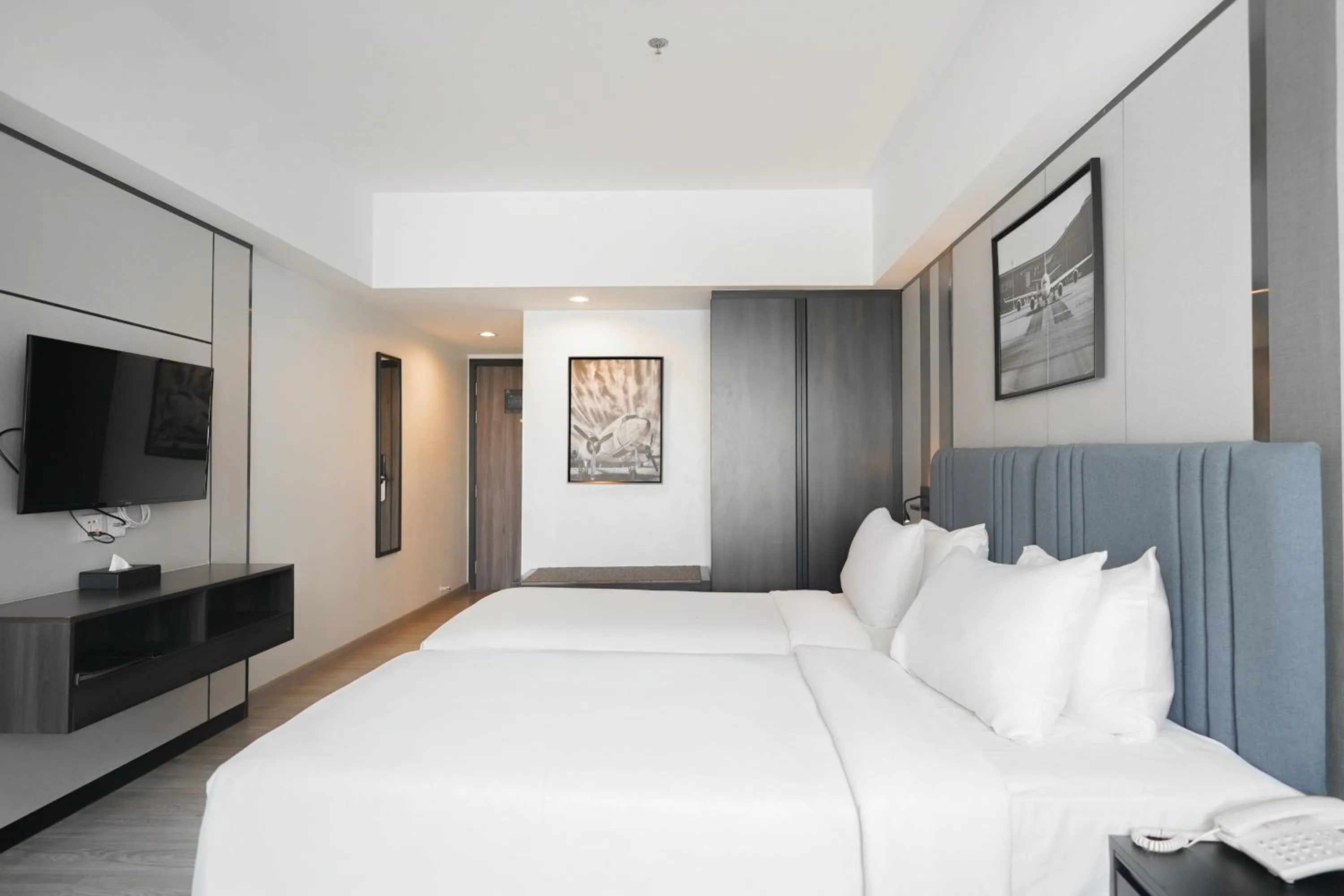 Bedroom, Bed in 12 The Residence Hotel at Don Mueang Airport