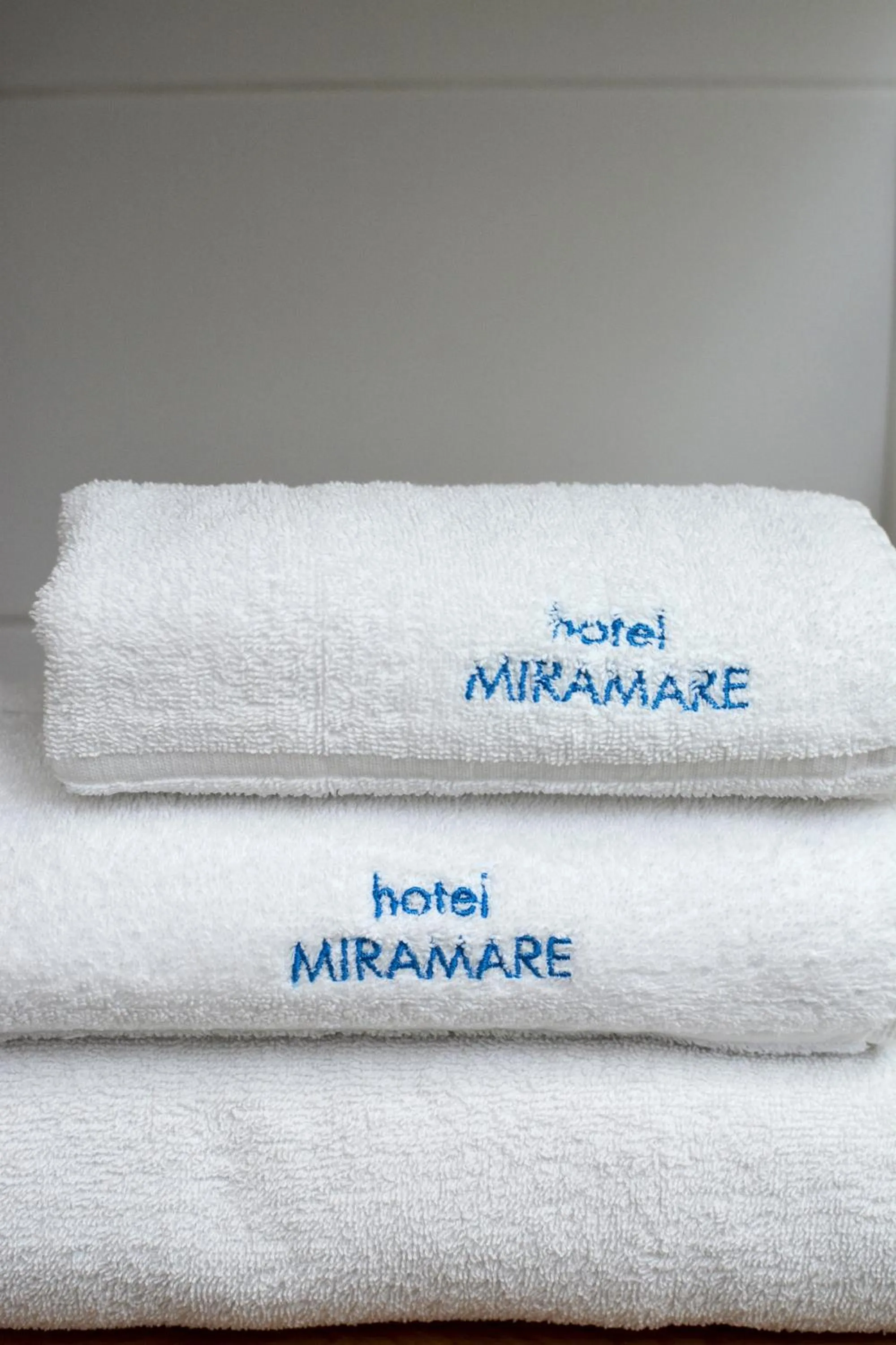 towels in Hotel Miramare