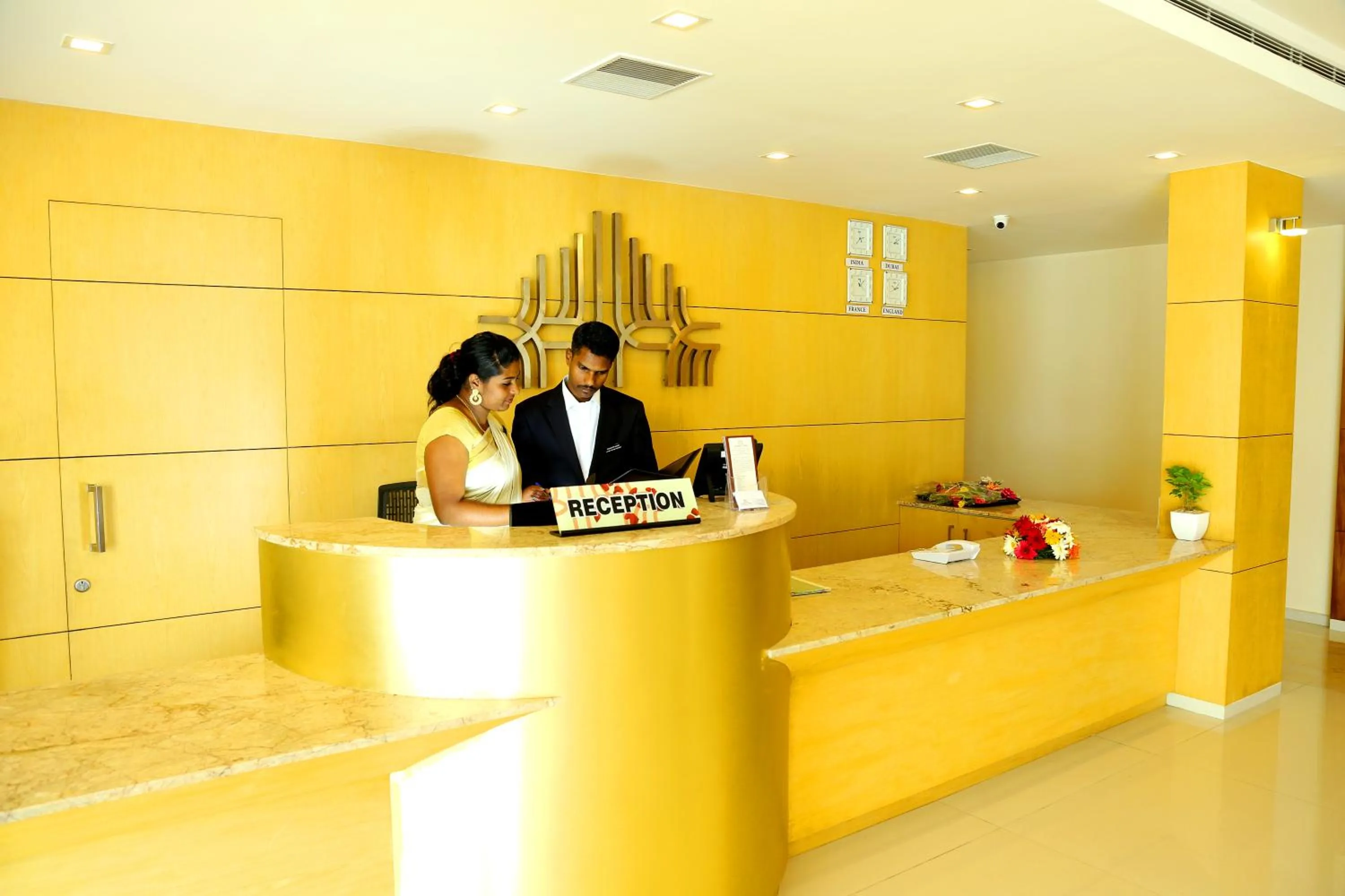 Lobby or reception in Hotel Hillway Park