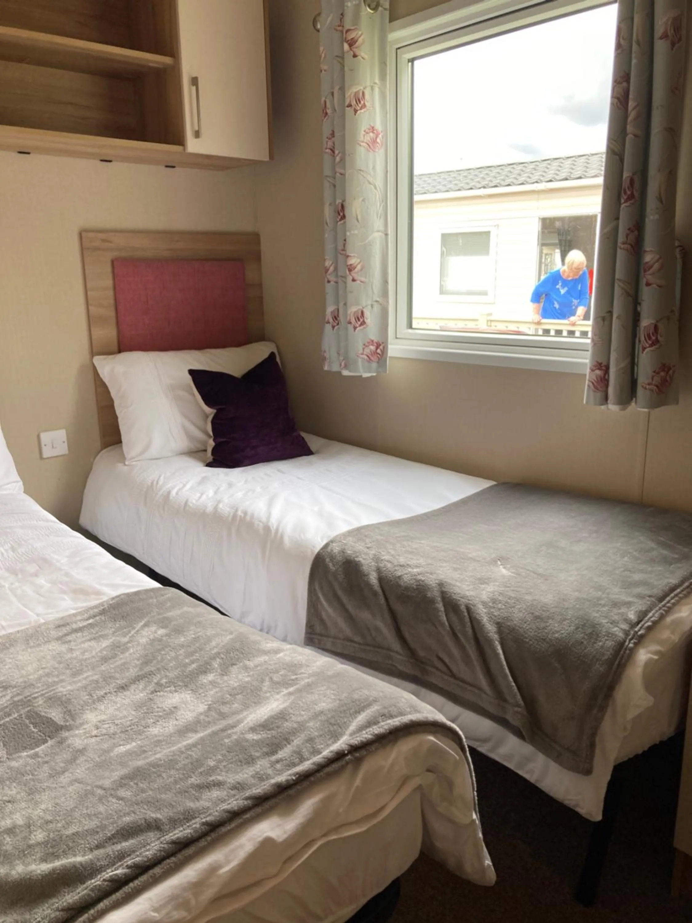 Bed in Birchington vale caravan holiday park