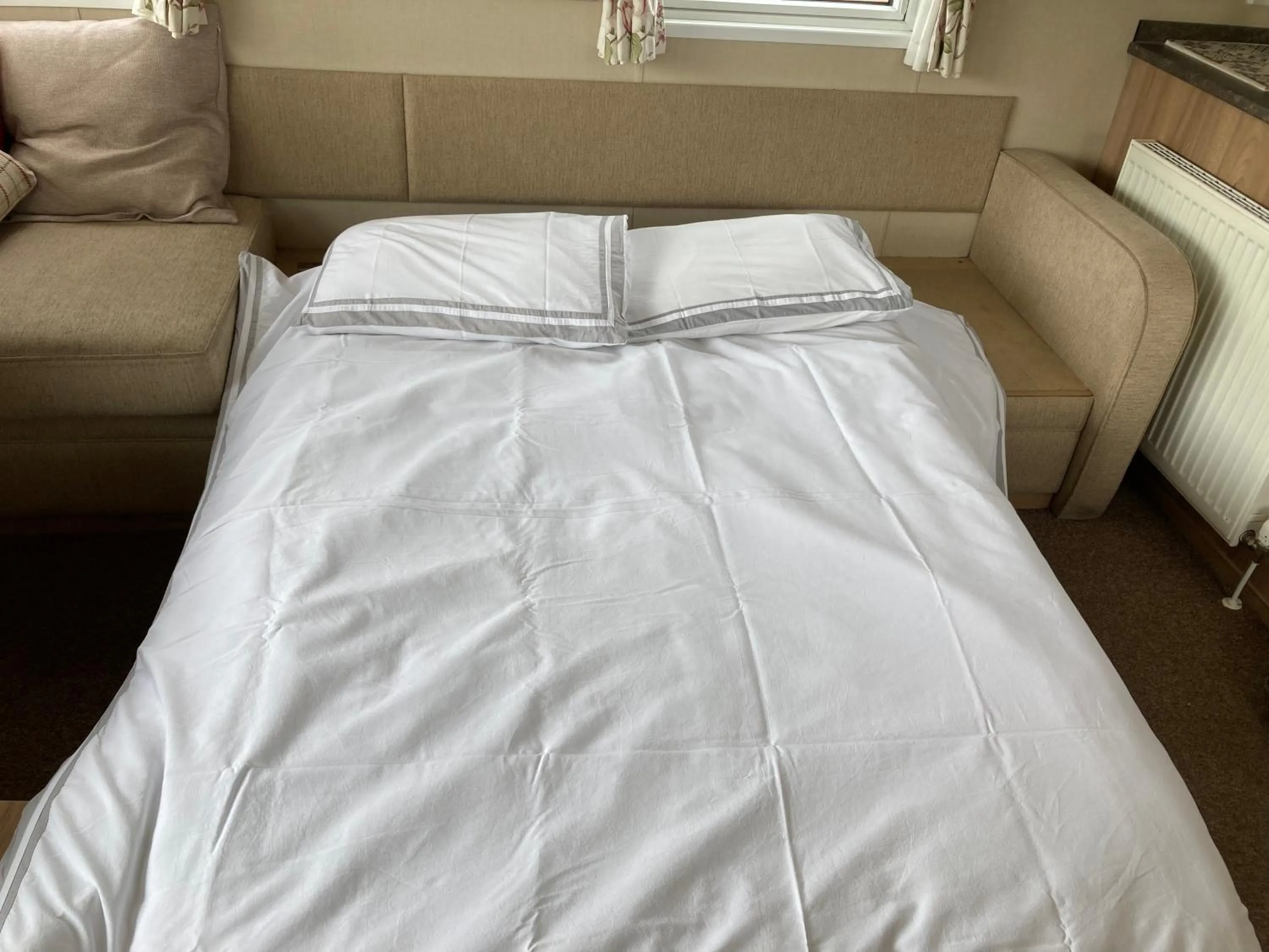 Bed in Birchington vale caravan holiday park