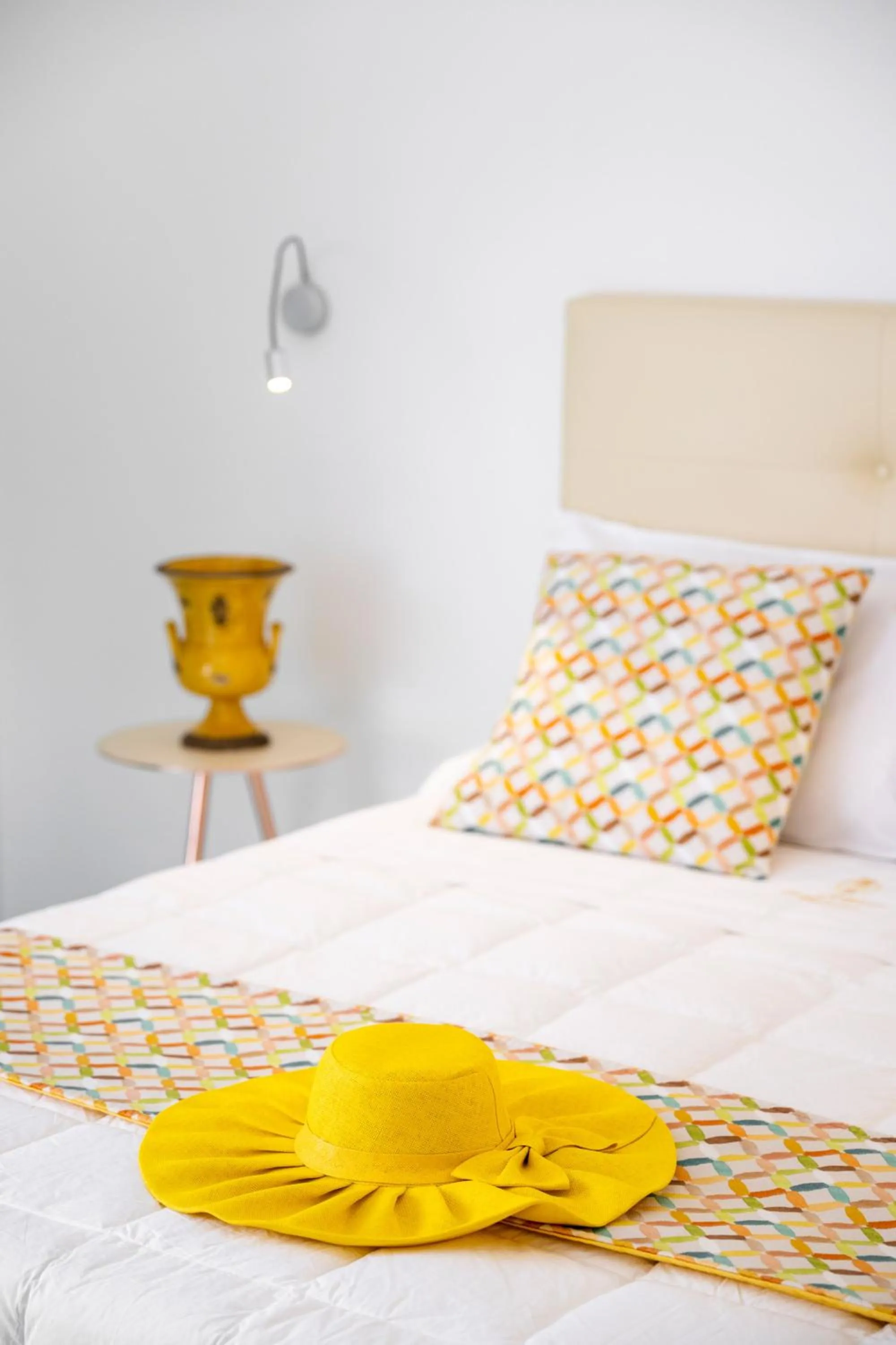 Decorative detail, Bed in Hotel Royal Prisco