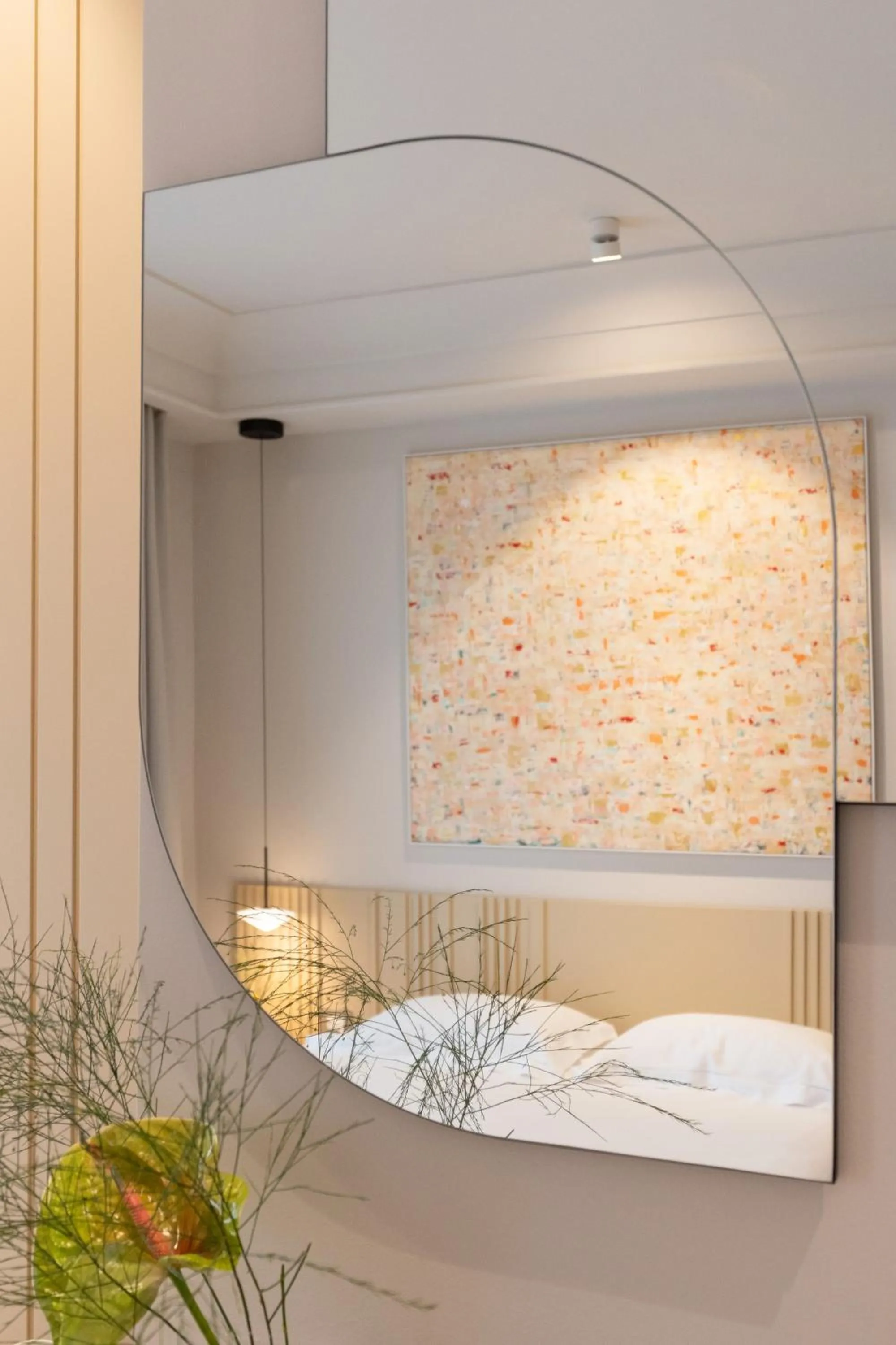 Bed in Taodomus Boutique Hotel