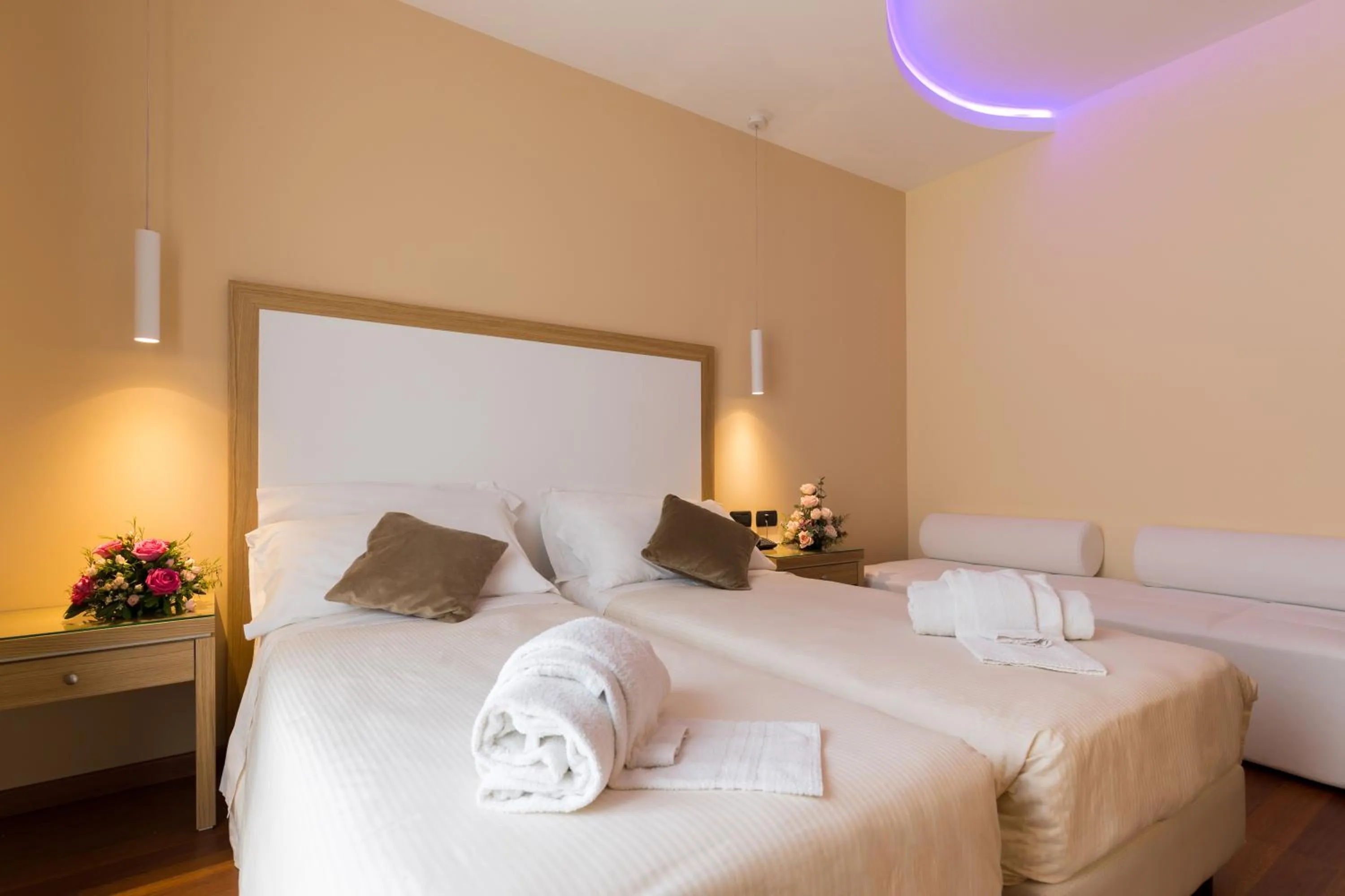 Bed in Hotel Villa Esperia