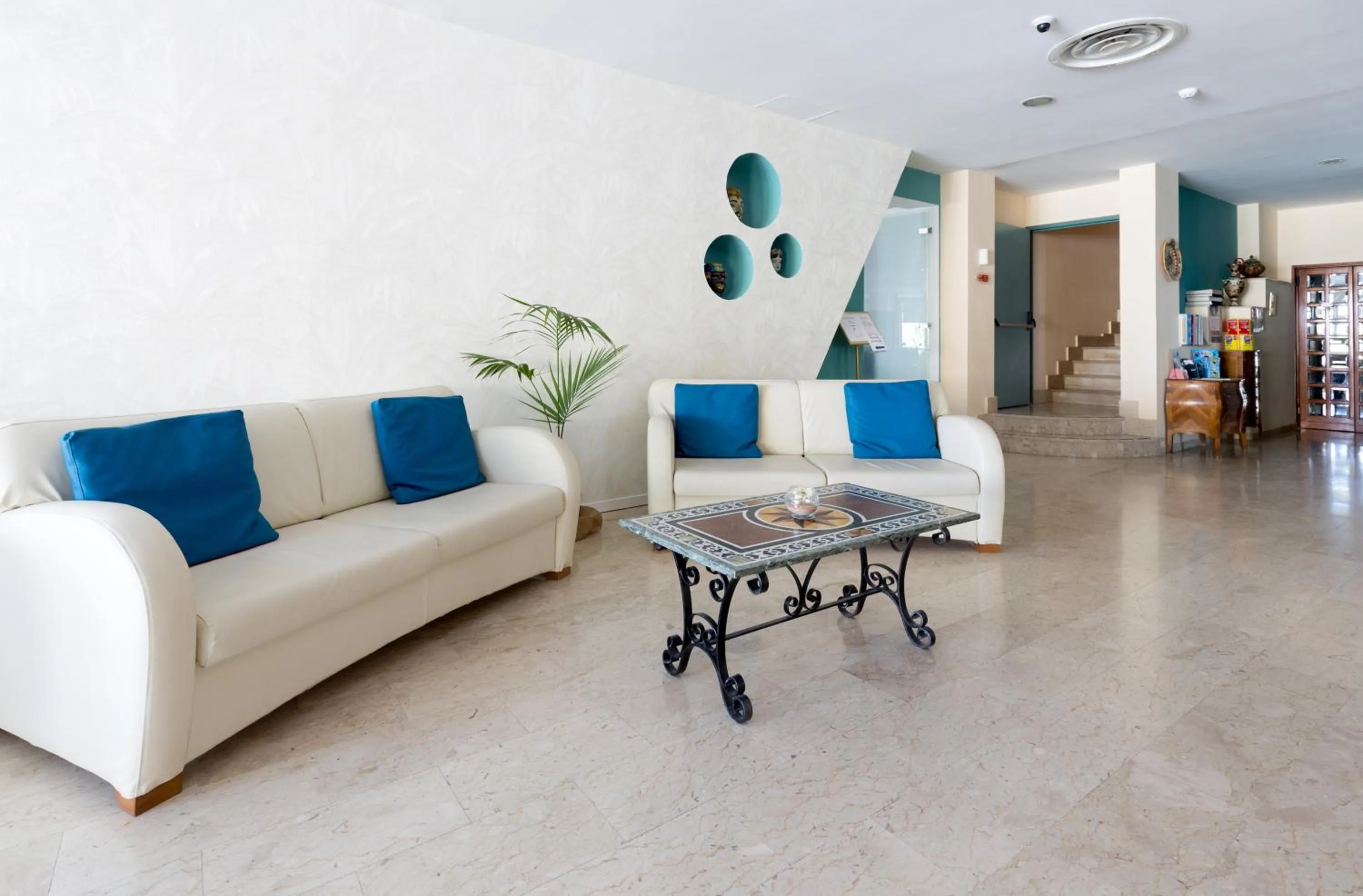 Lobby or reception in Hotel Villa Esperia