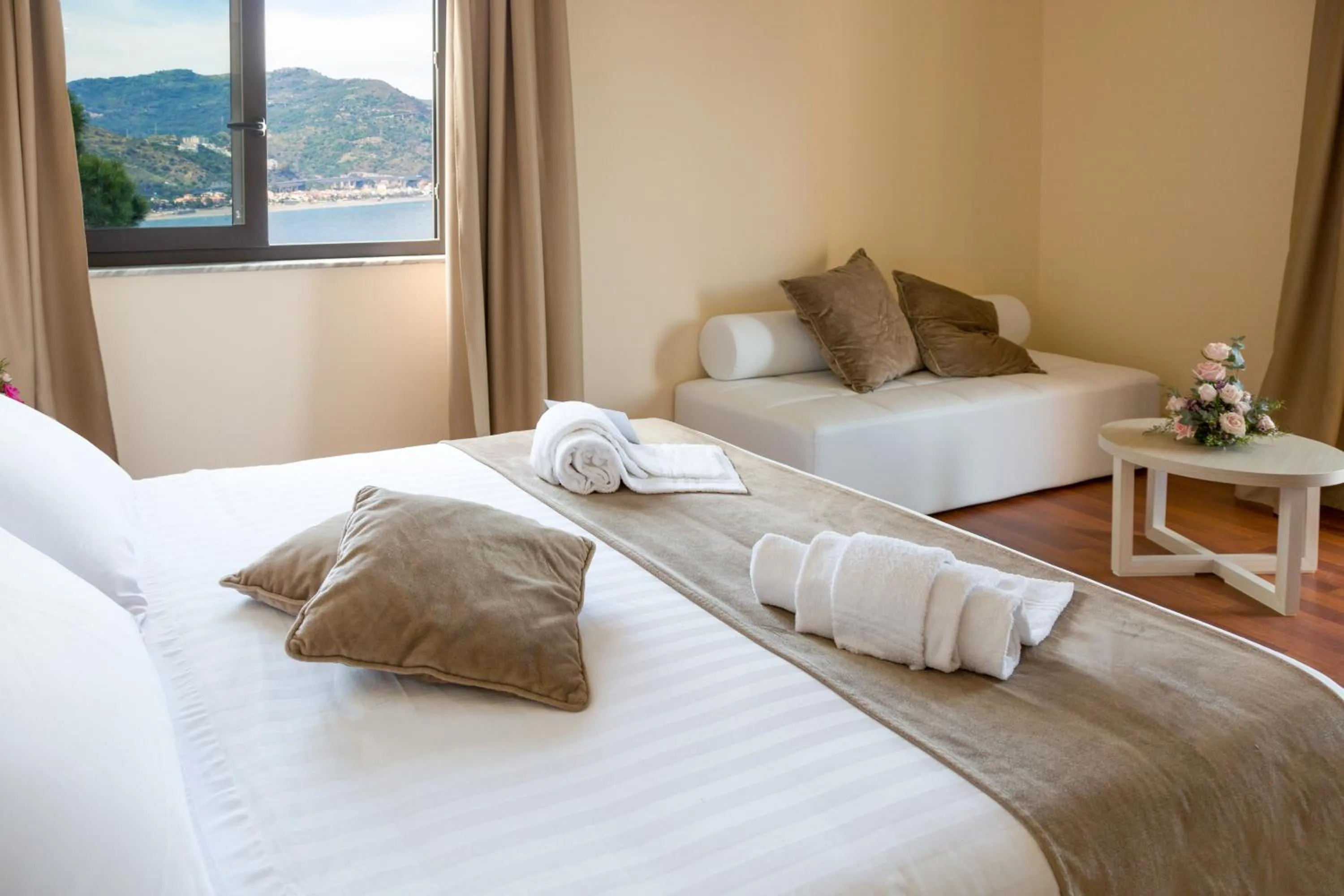 Bed in Hotel Villa Esperia