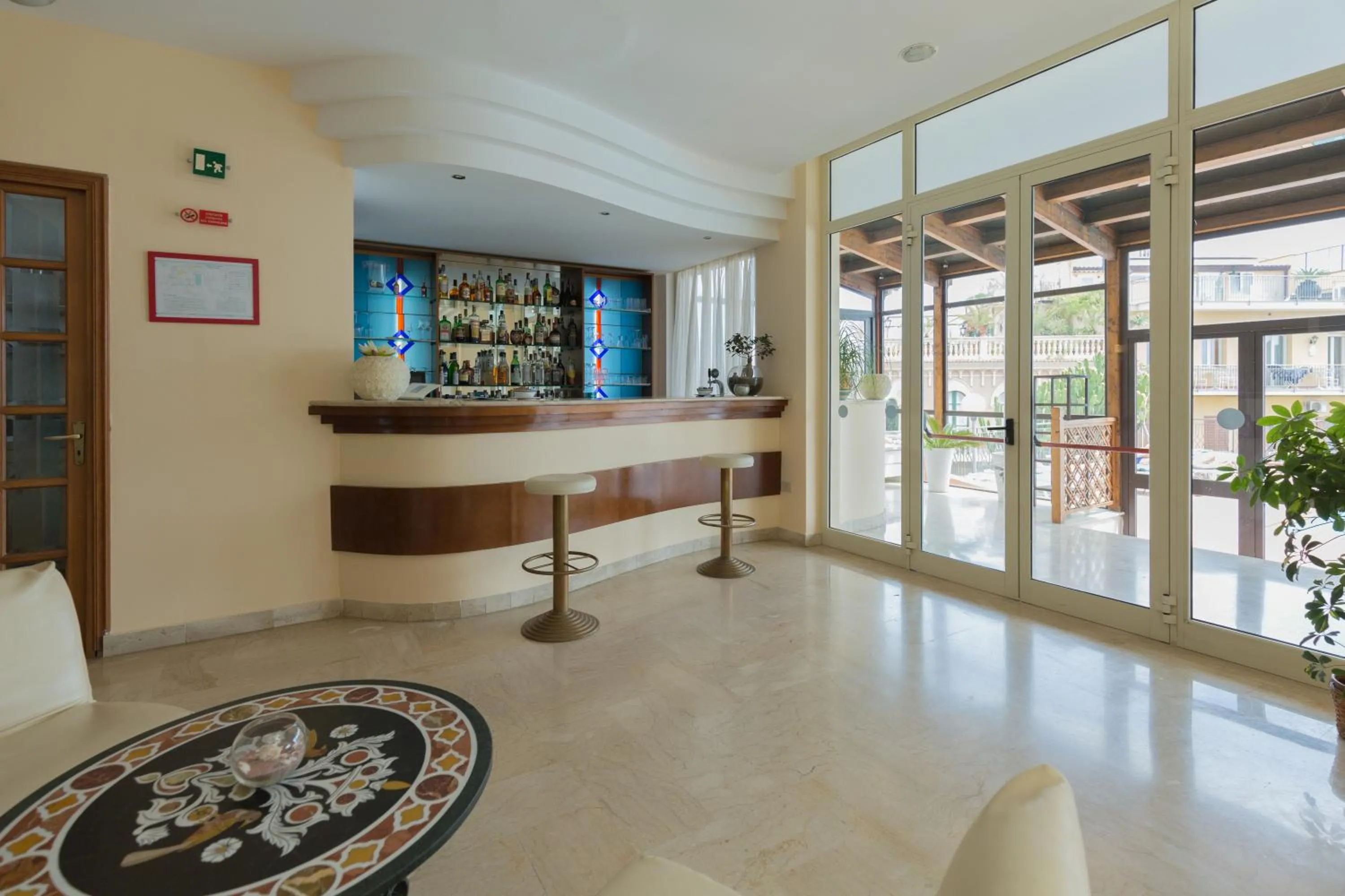 Lobby or reception in Hotel Villa Esperia