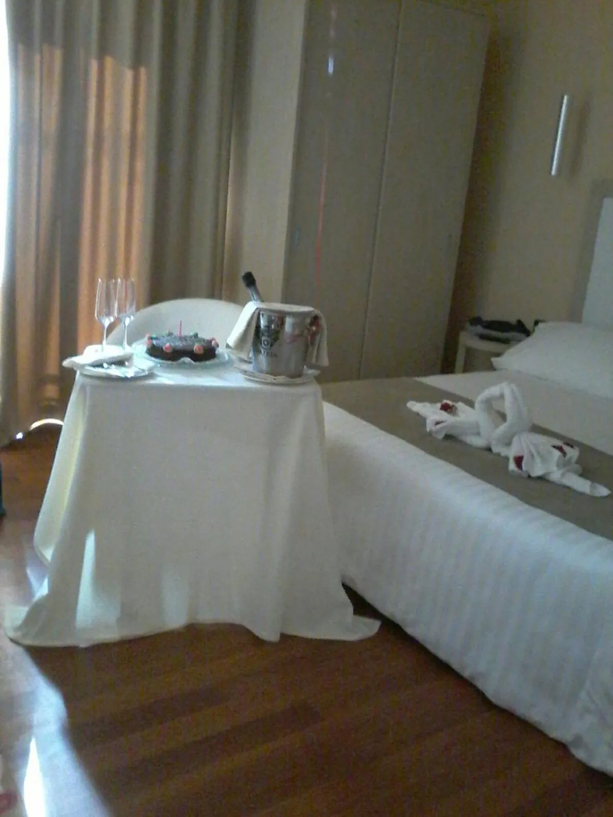 Bed in Hotel Villa Esperia