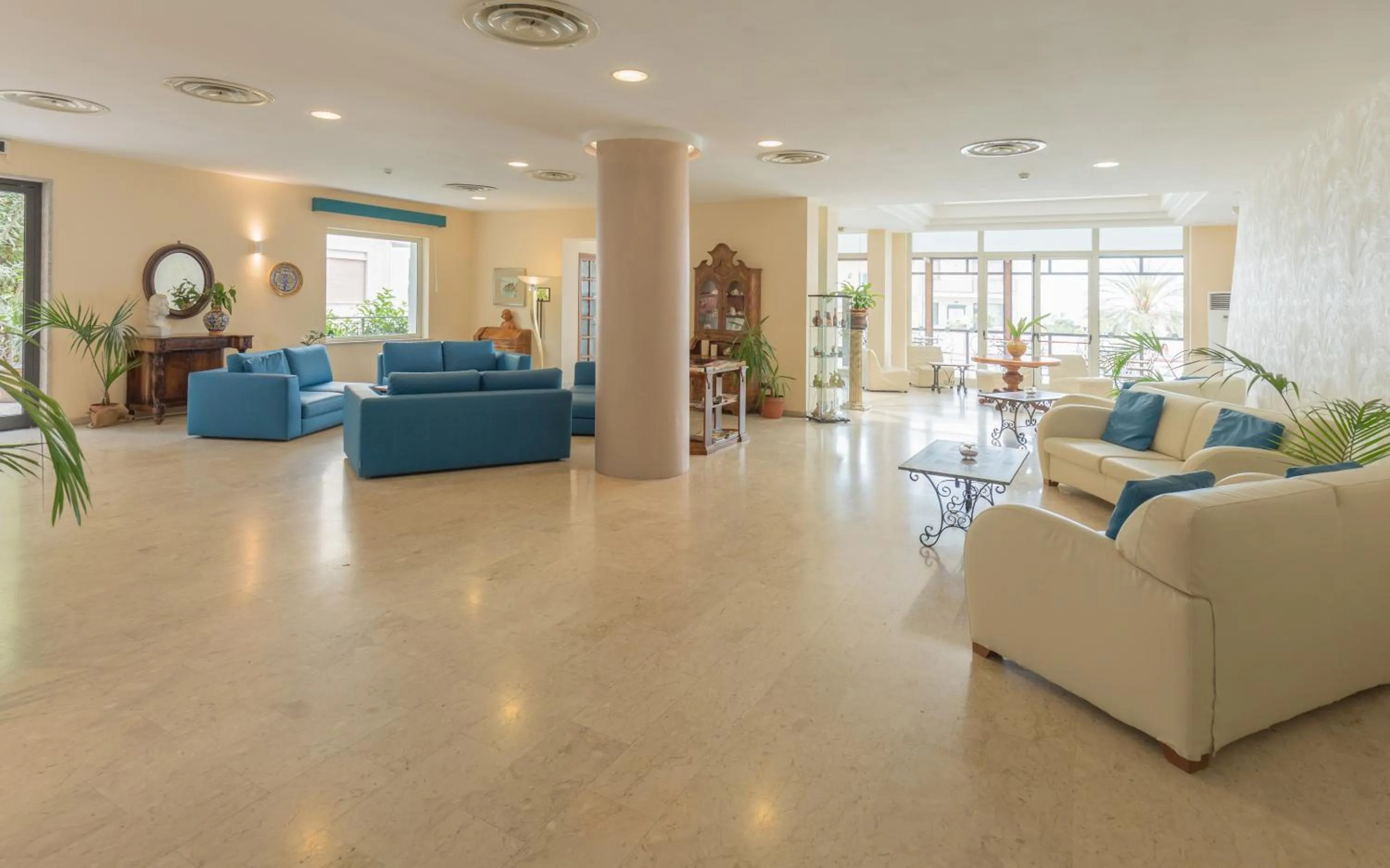 Lobby or reception in Hotel Villa Esperia