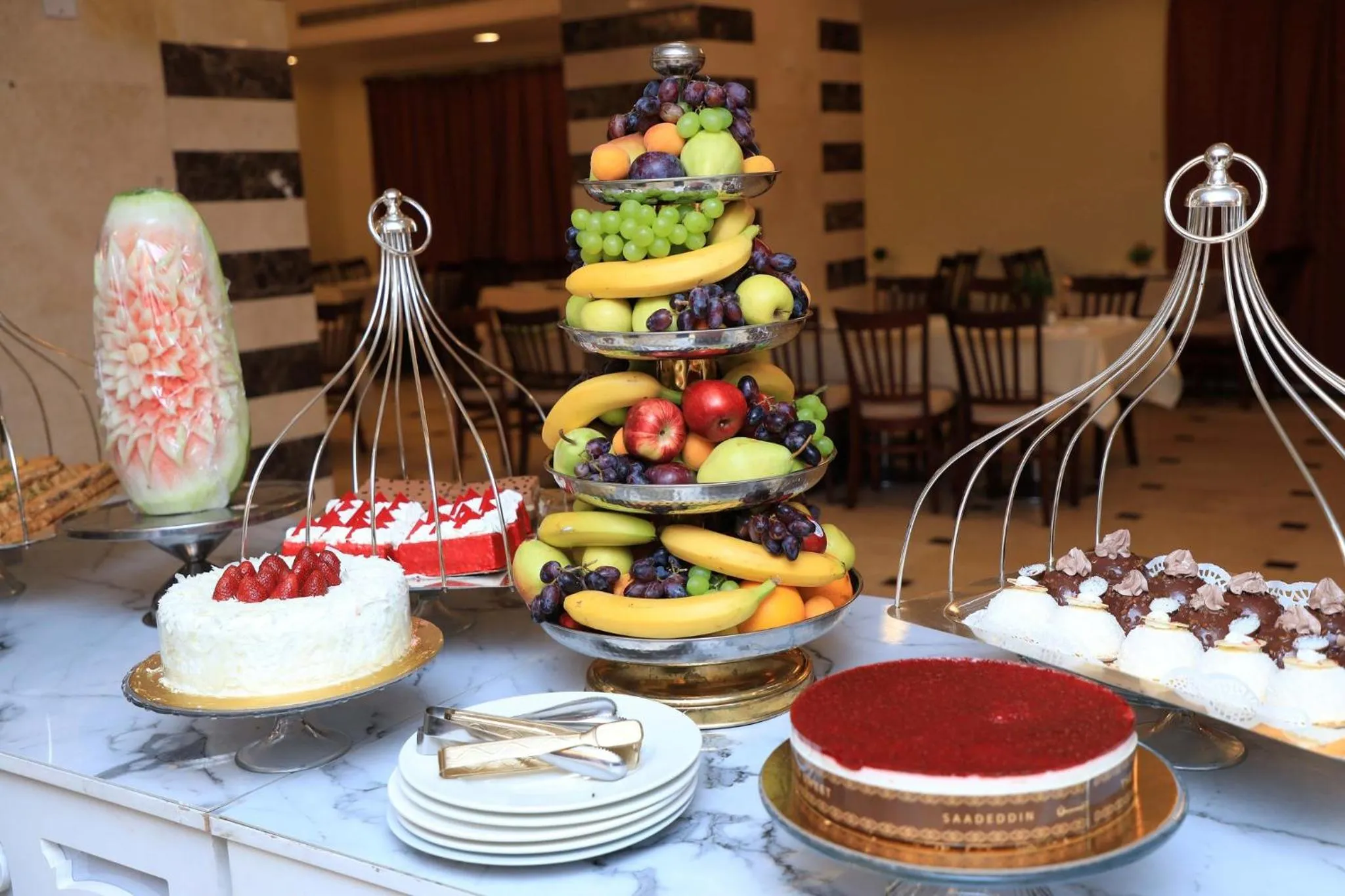 Restaurant/places to eat in Abraj Al Tayseer Tuwa Hotel