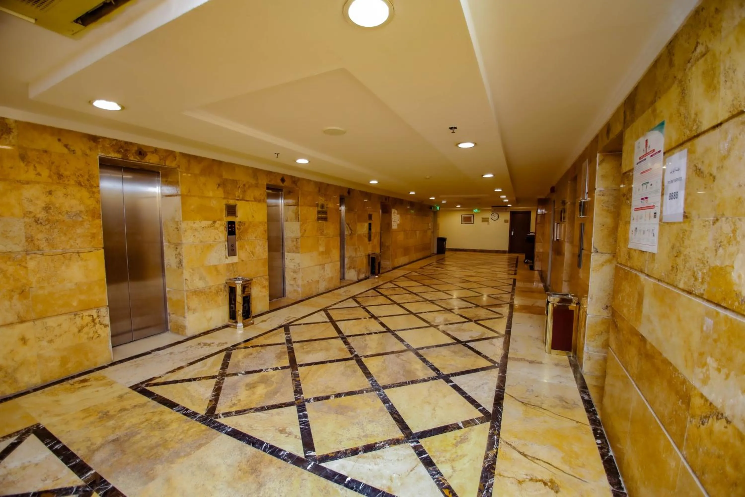 elevator in Abraj Al Tayseer Tuwa Hotel