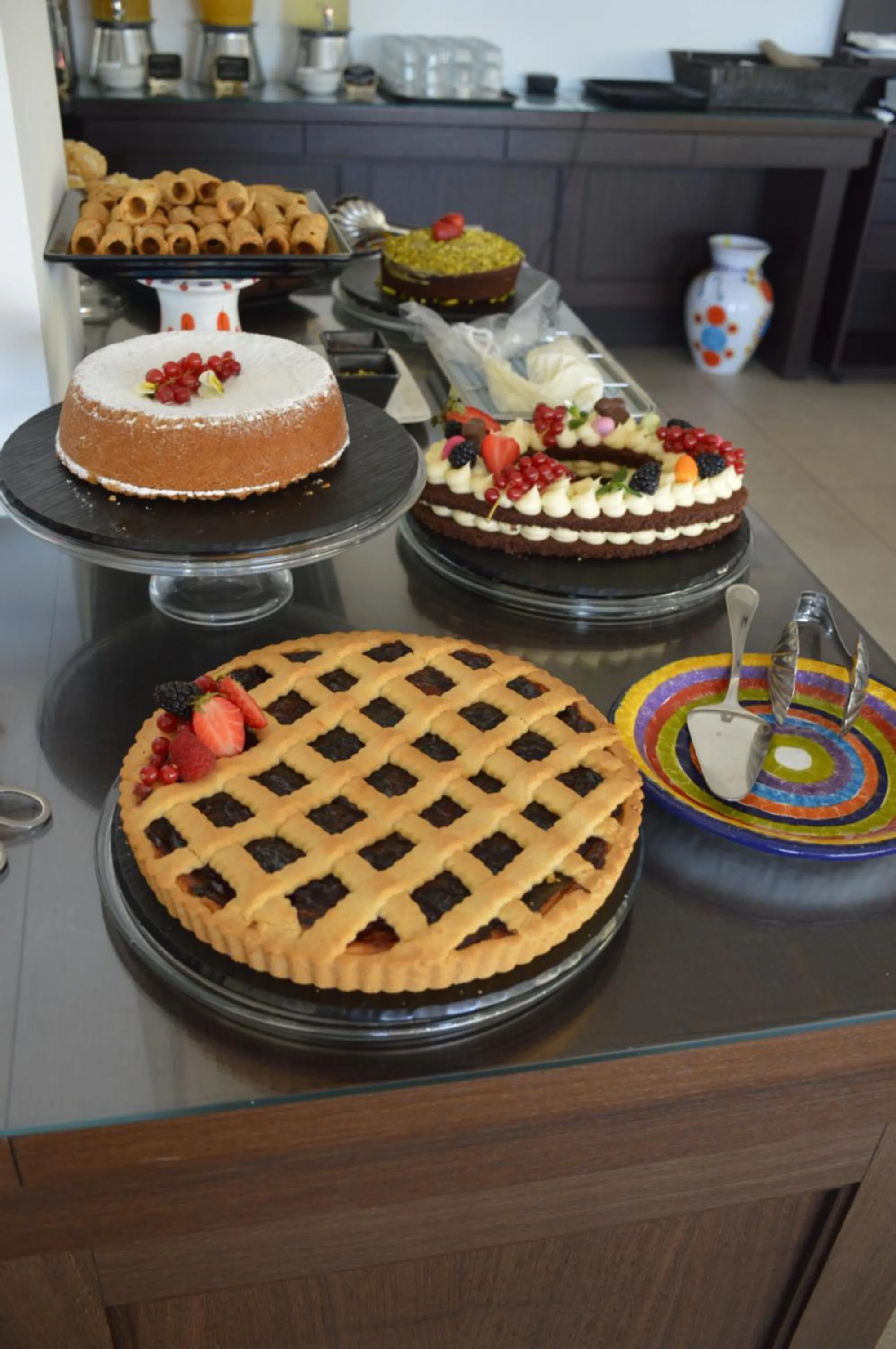 Breakfast in Splendid Hotel Taormina