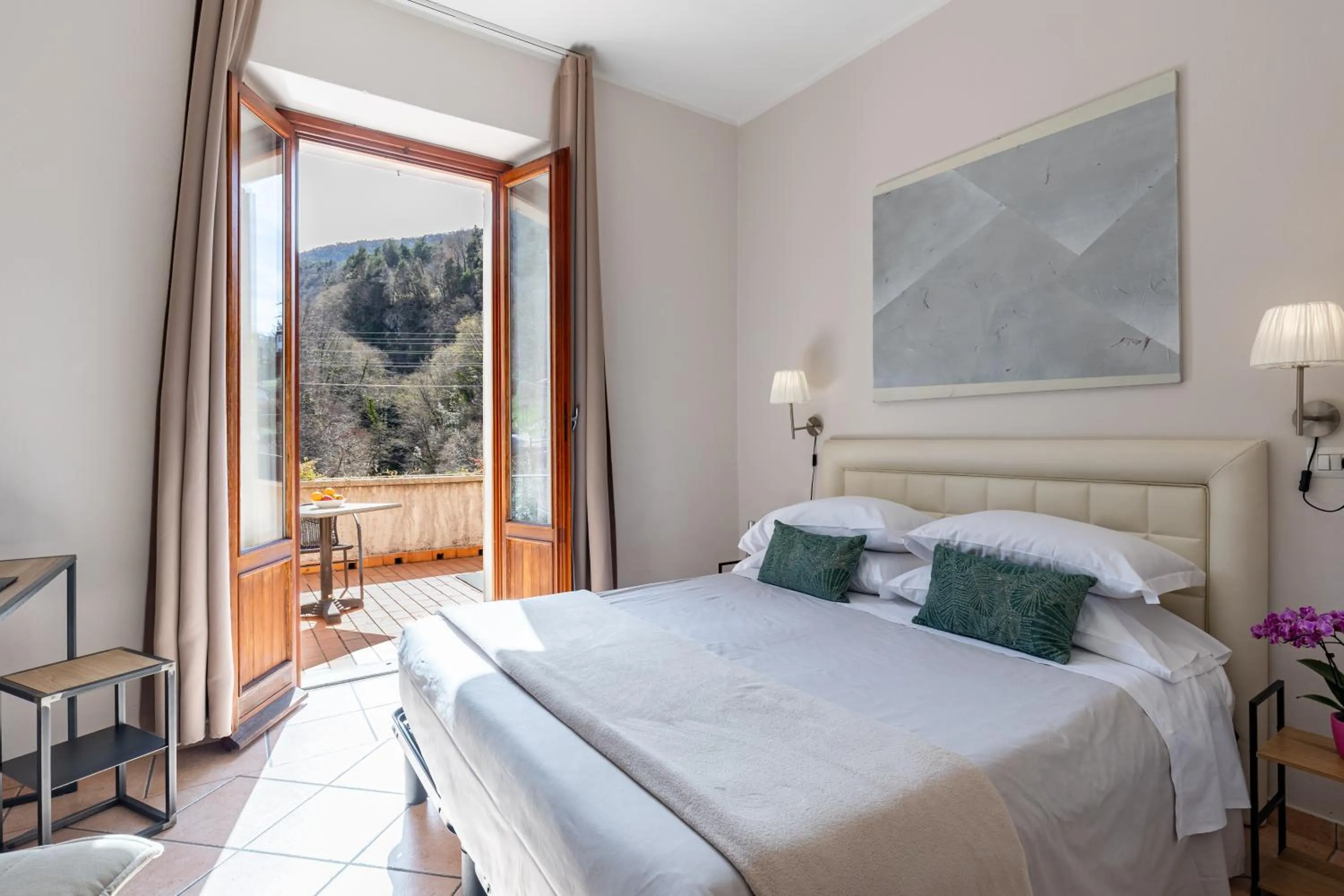 Bed in Hotel Il Perlo