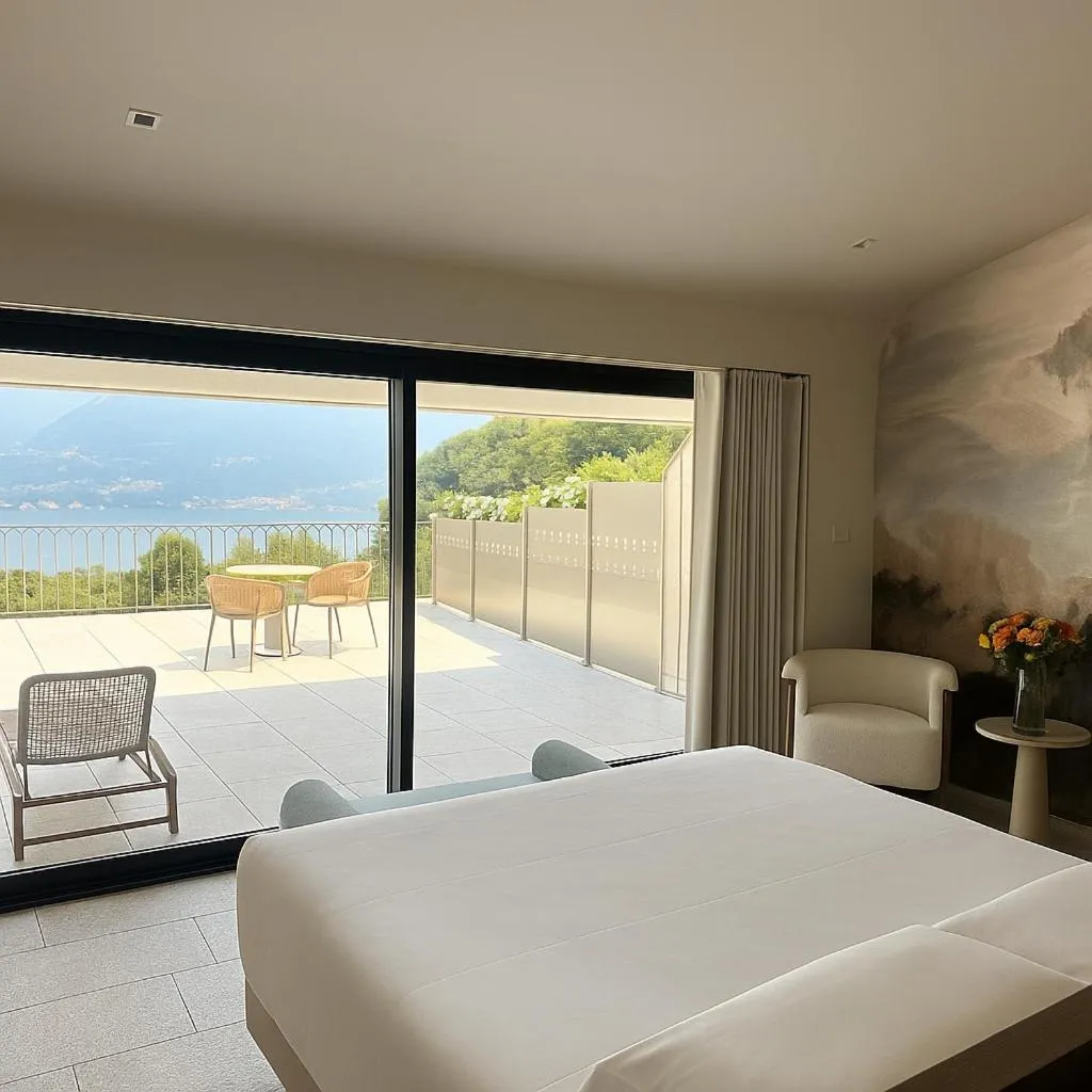 Bed in Hotel Il Perlo