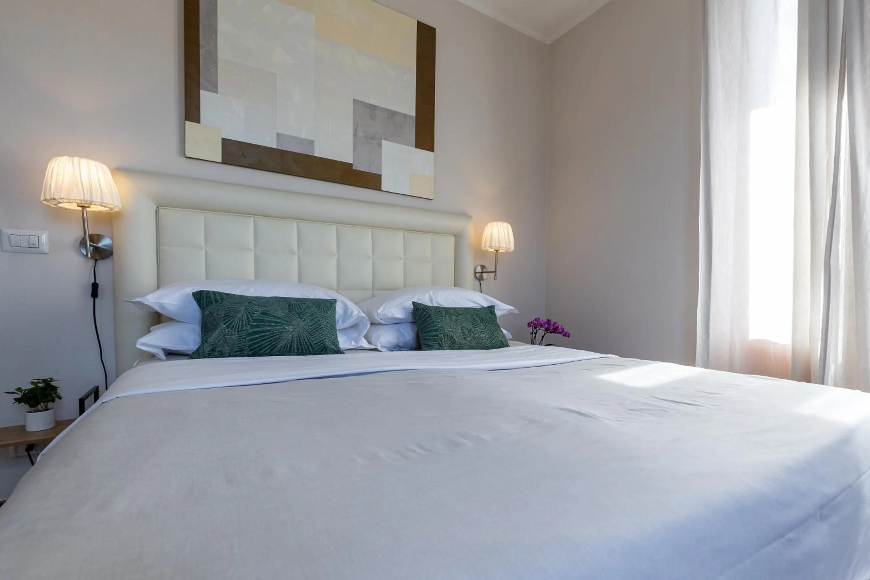 Bed in Hotel Il Perlo