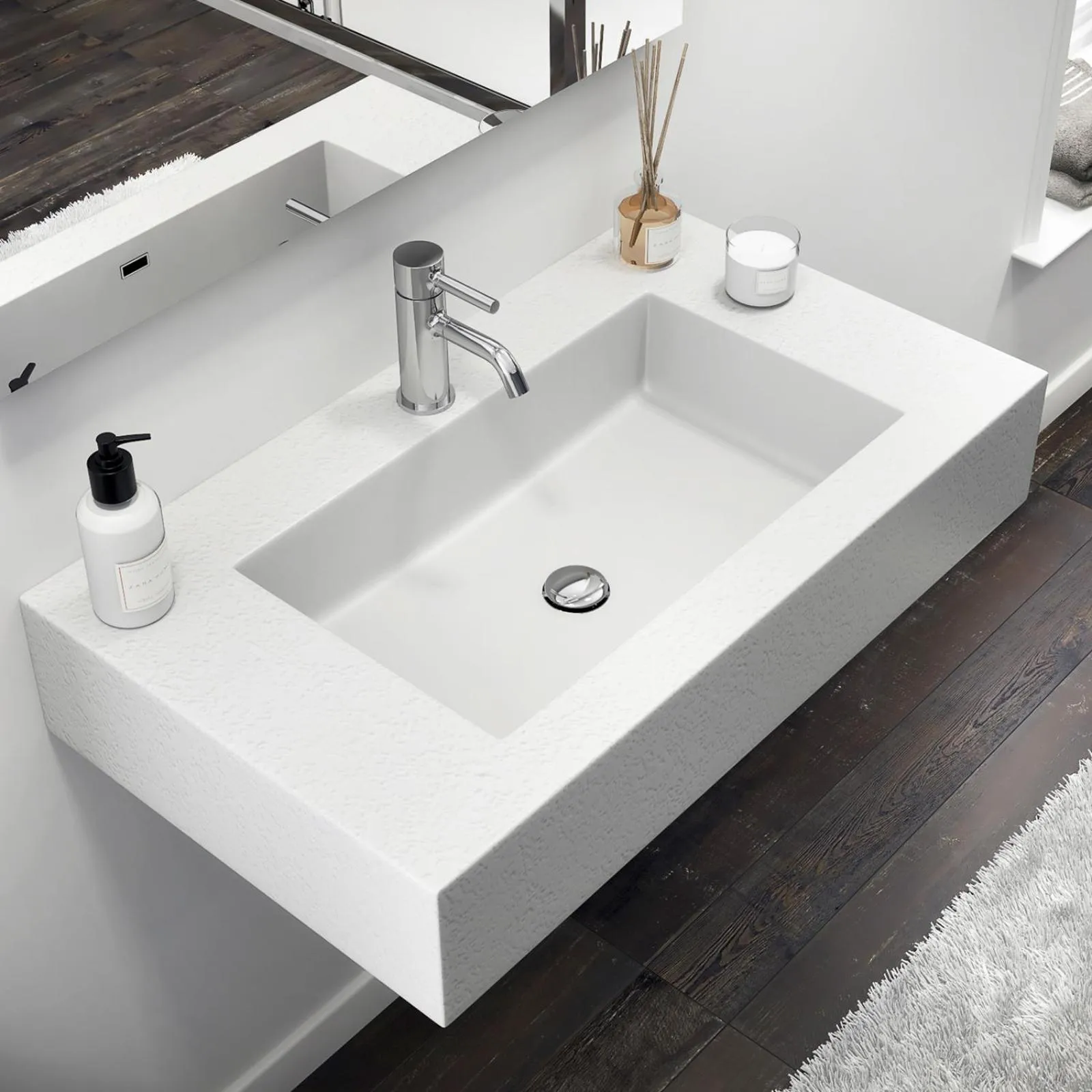 Bathroom in Hotel Oliveto