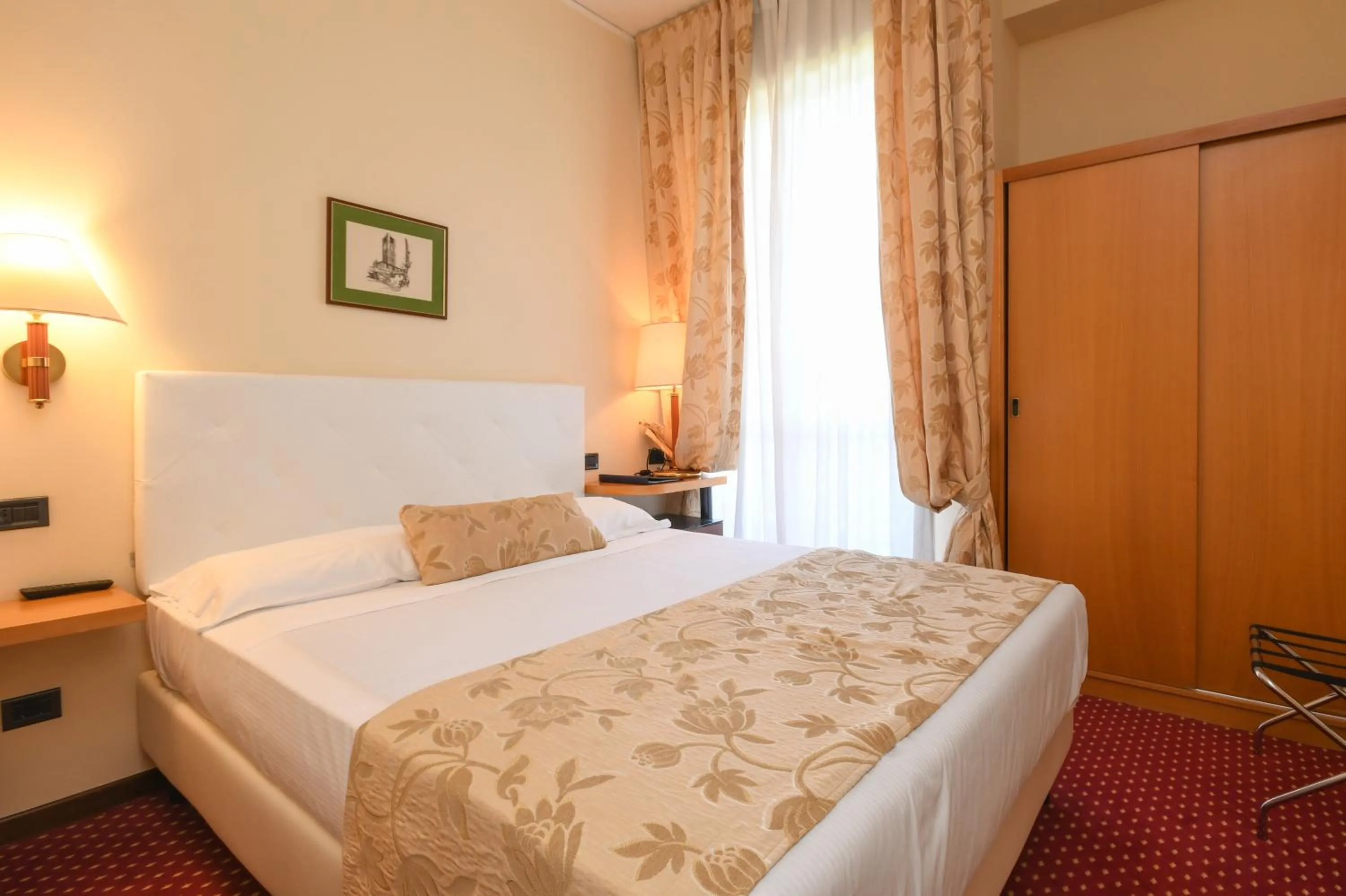 Bedroom, Bed in Hotel Oliveto