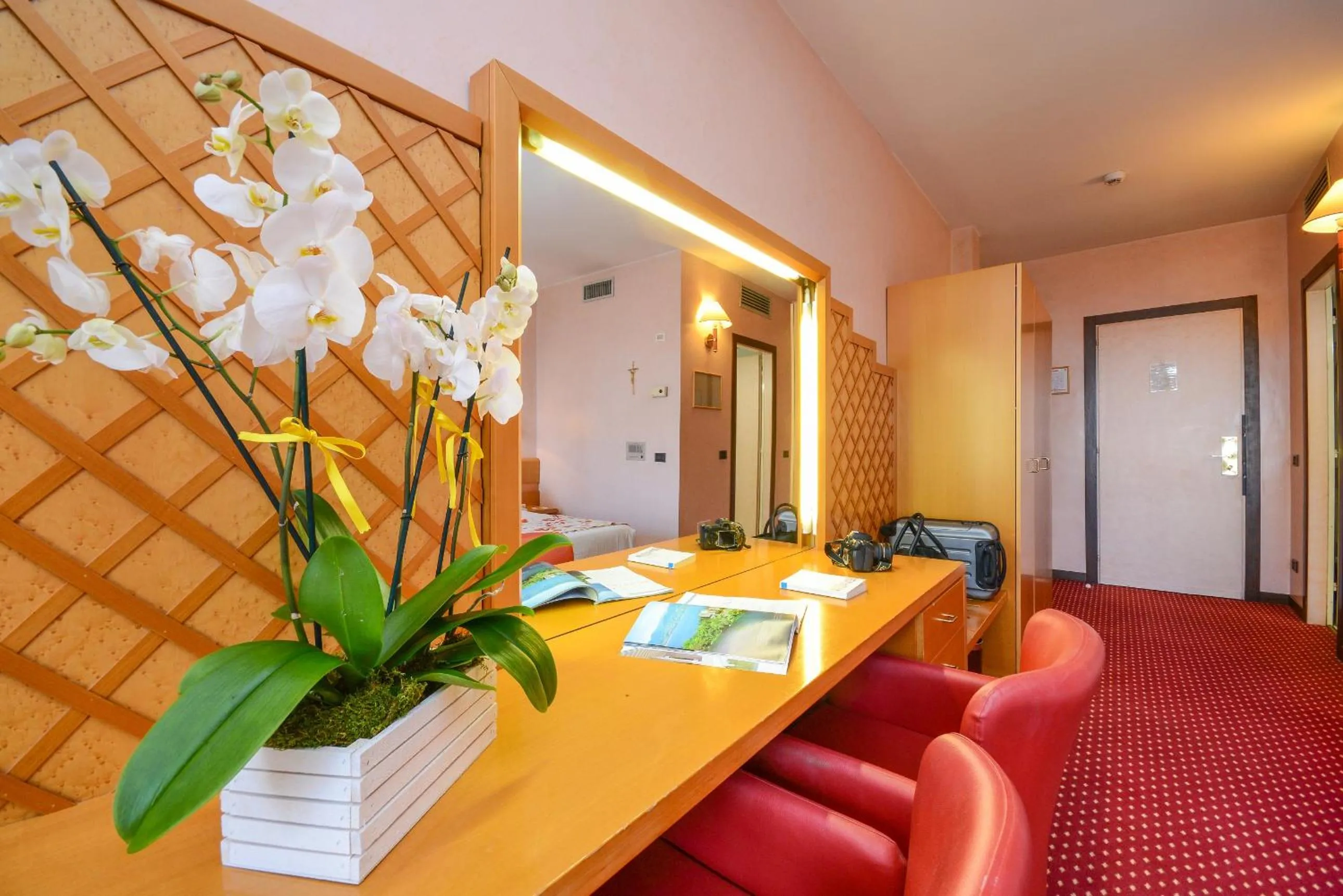 Seating area in Hotel Oliveto