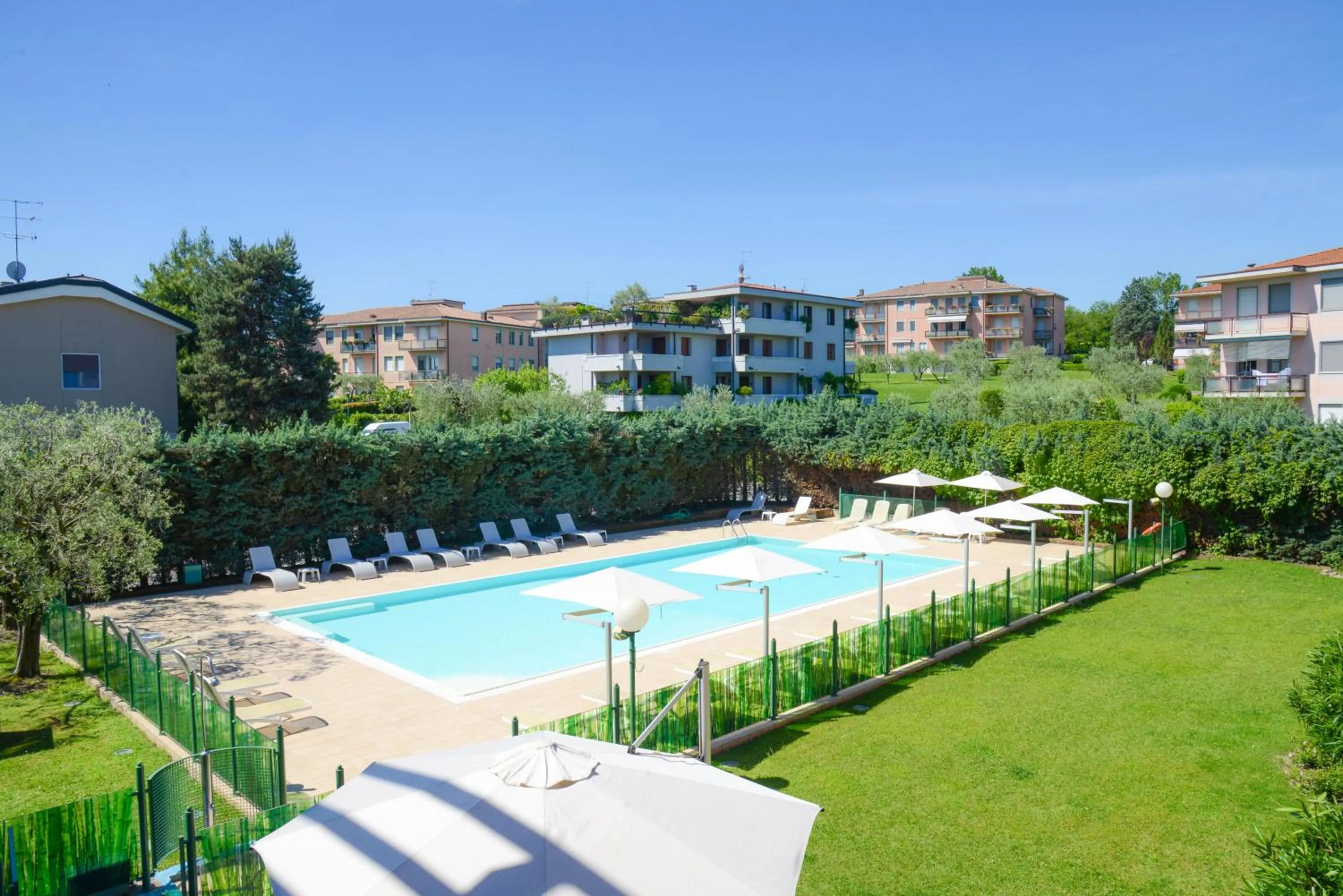 Garden in Hotel Oliveto