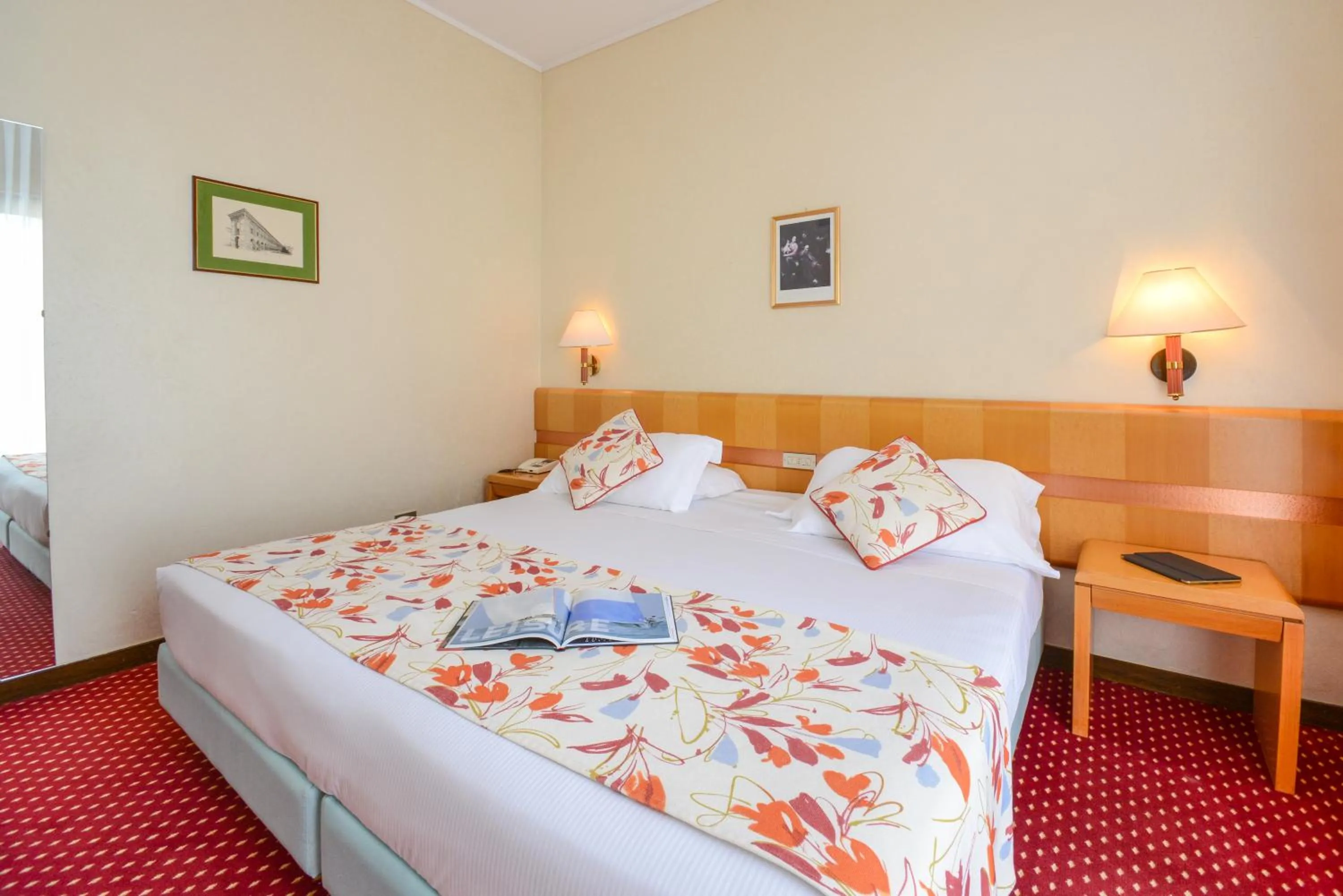 Bedroom, Bed in Hotel Oliveto