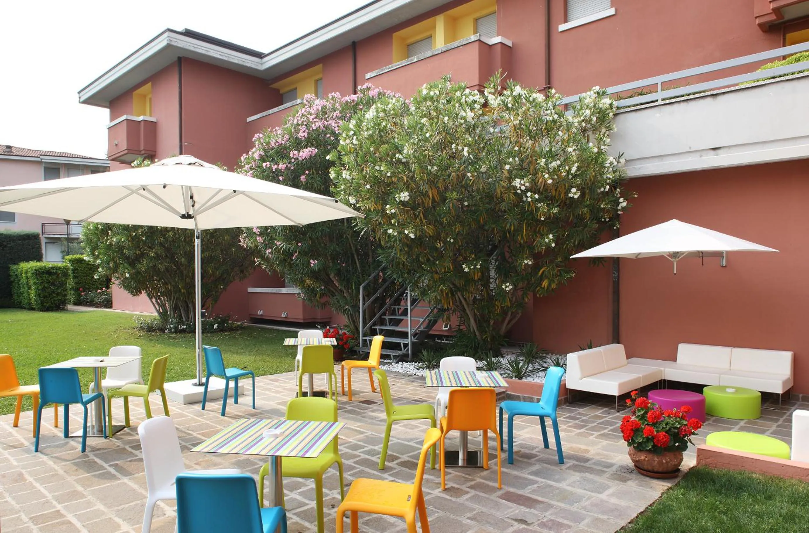 Garden in Hotel Oliveto