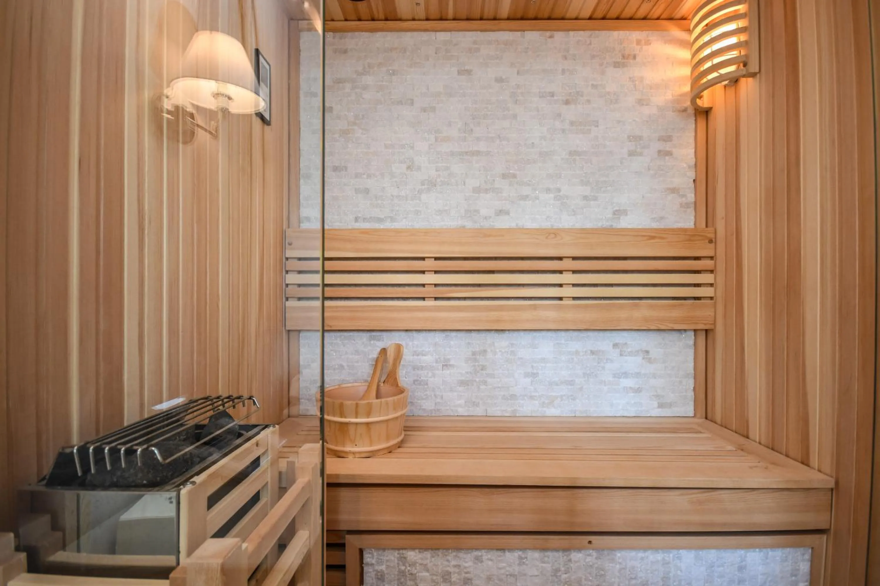 Sauna in Hotel Oliveto