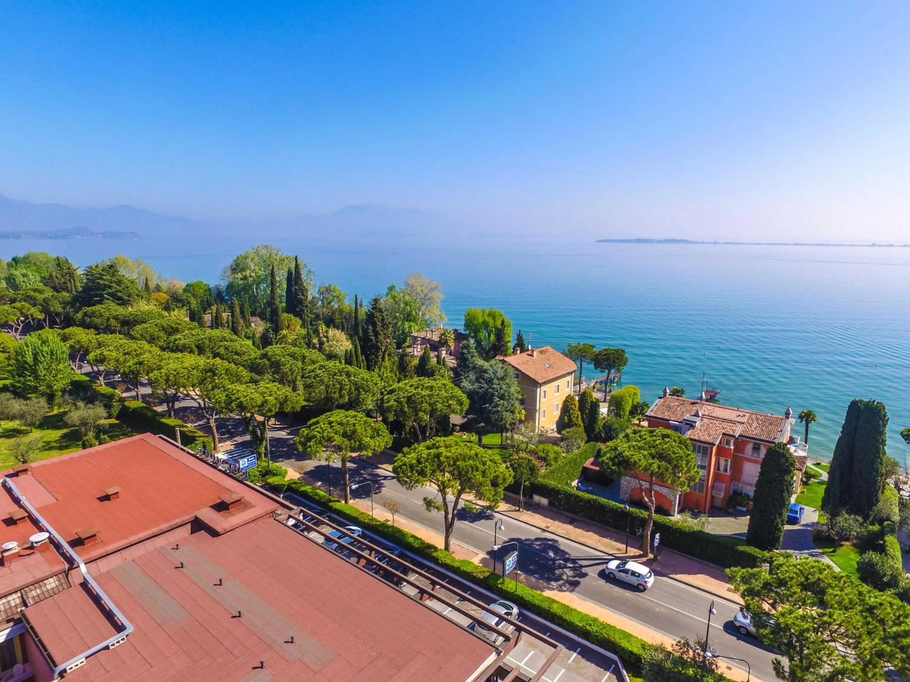 Lake view in Hotel Oliveto