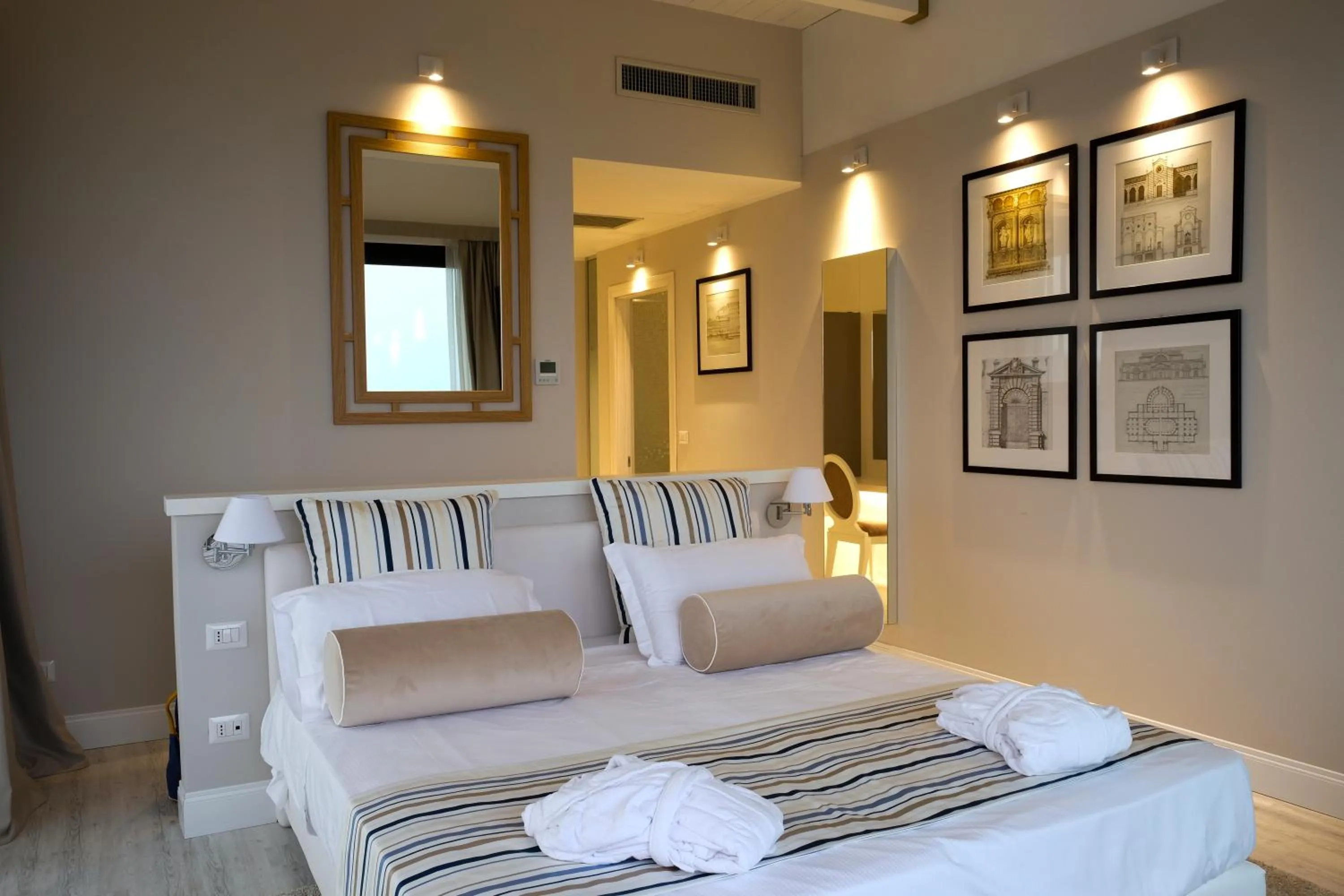 Bedroom, Bed in Hotel Oliveto