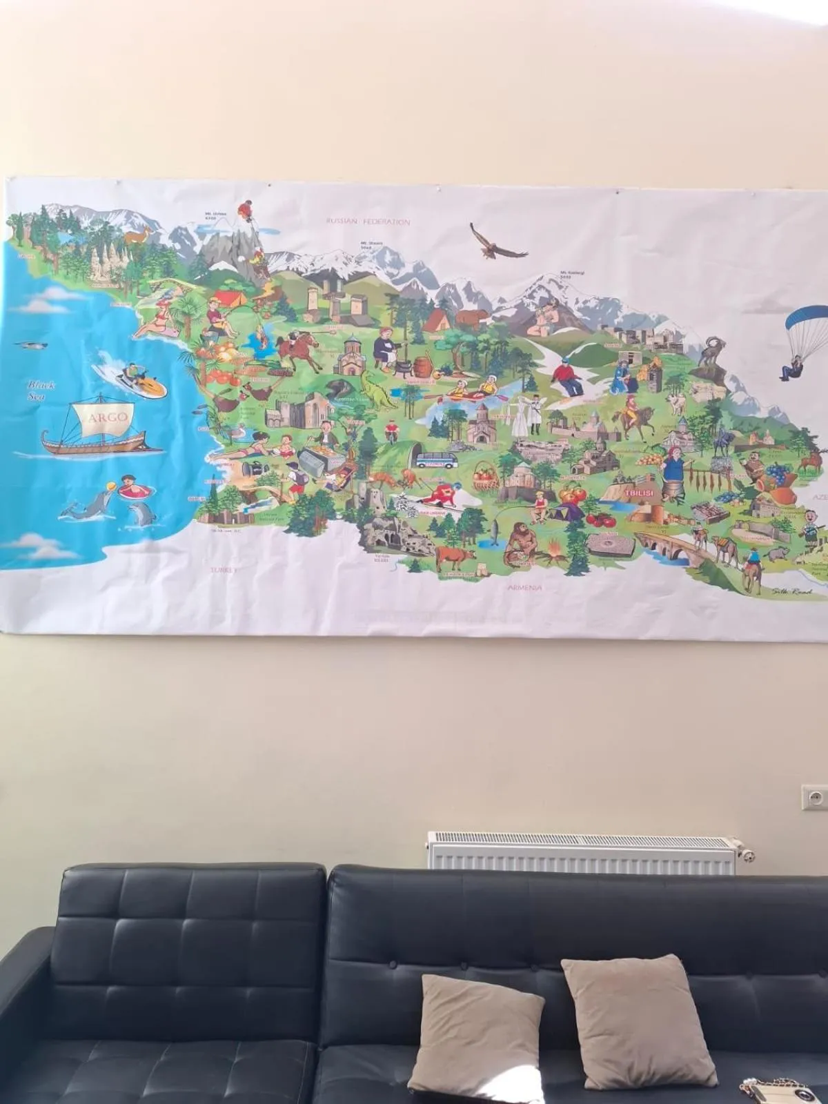 Living room in Hotel Aira Plaza