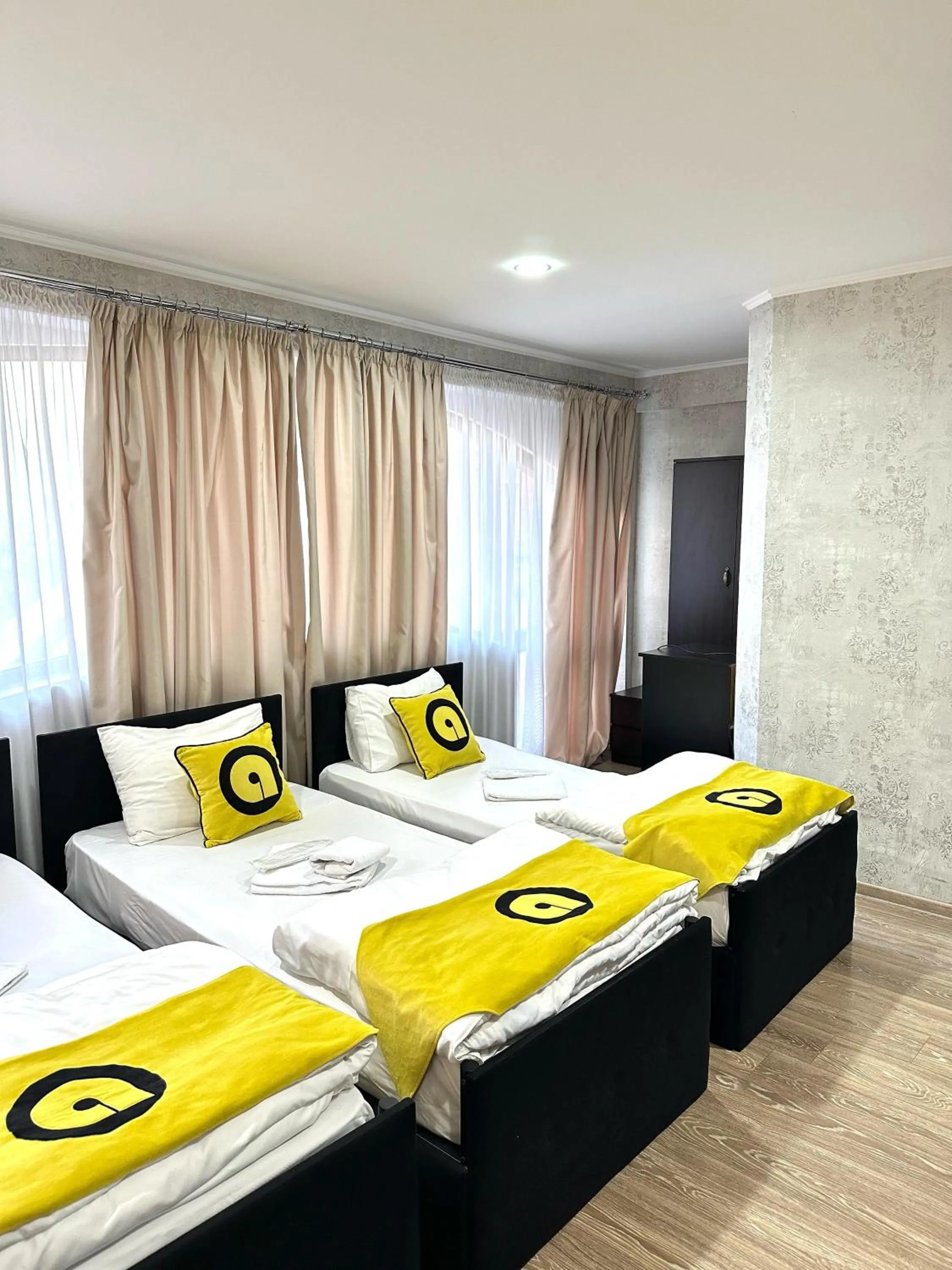 Bed in Hotel Aira Plaza