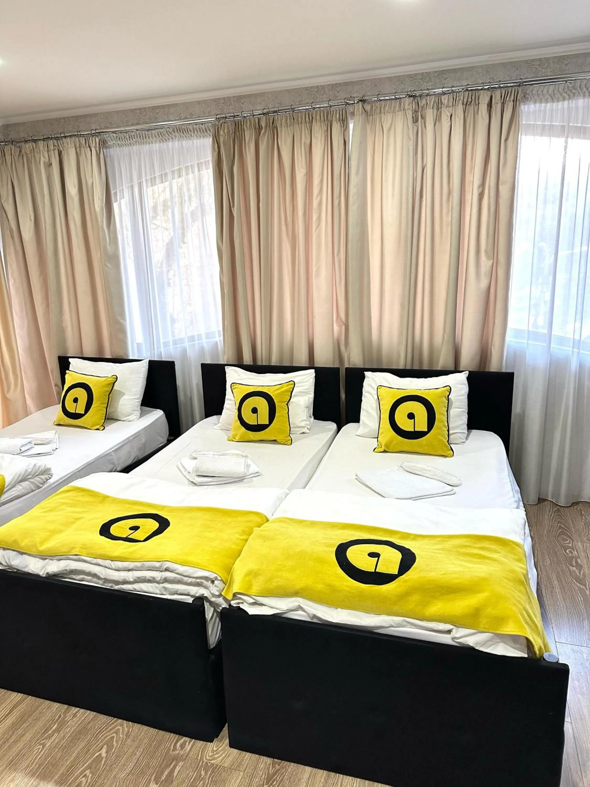 Bed in Hotel Aira Plaza