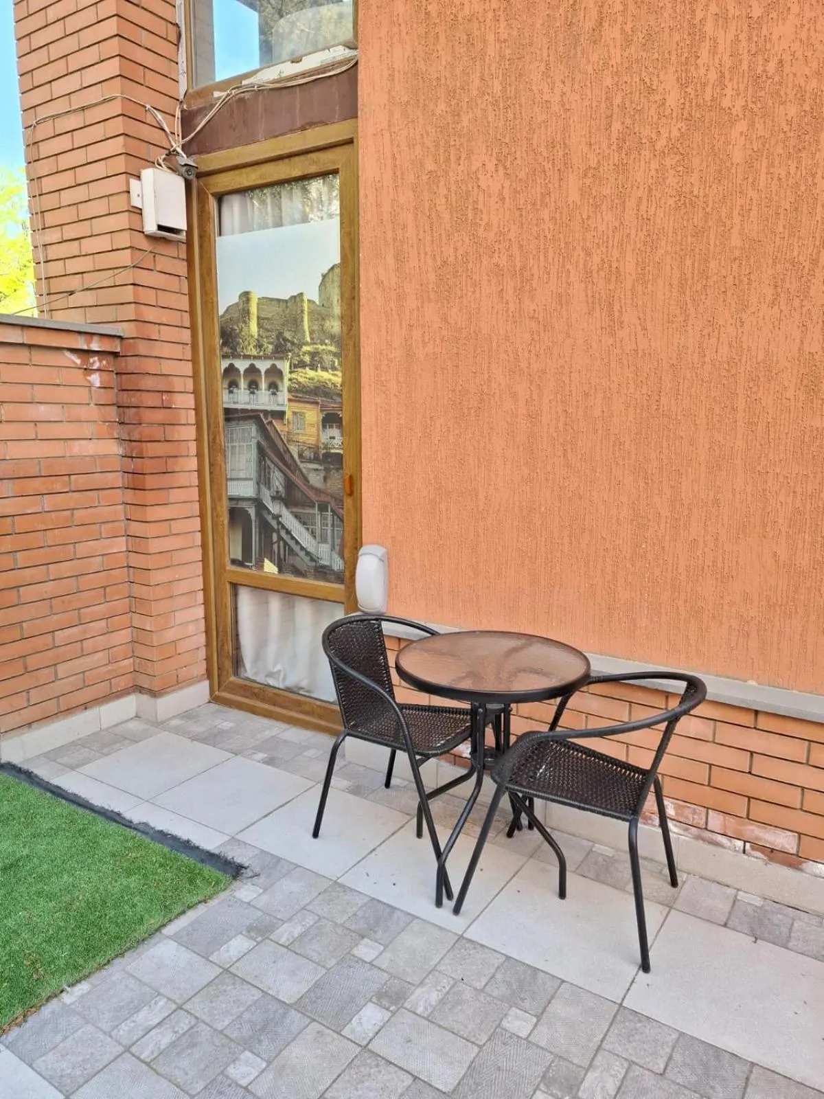 Patio in Hotel Aira Plaza