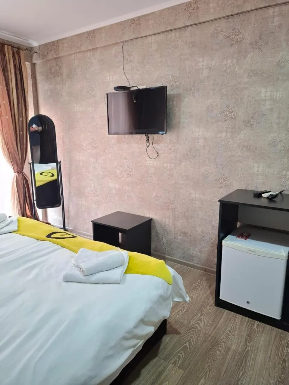 Bed in Hotel Aira Plaza