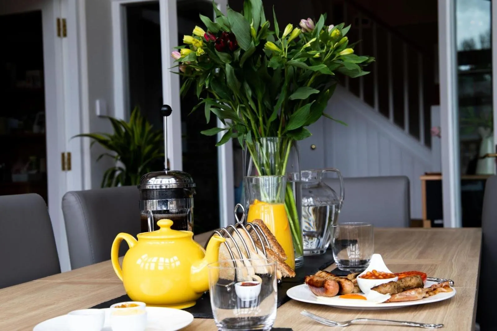 Breakfast in Tresithick Vean Bed and Breakfast