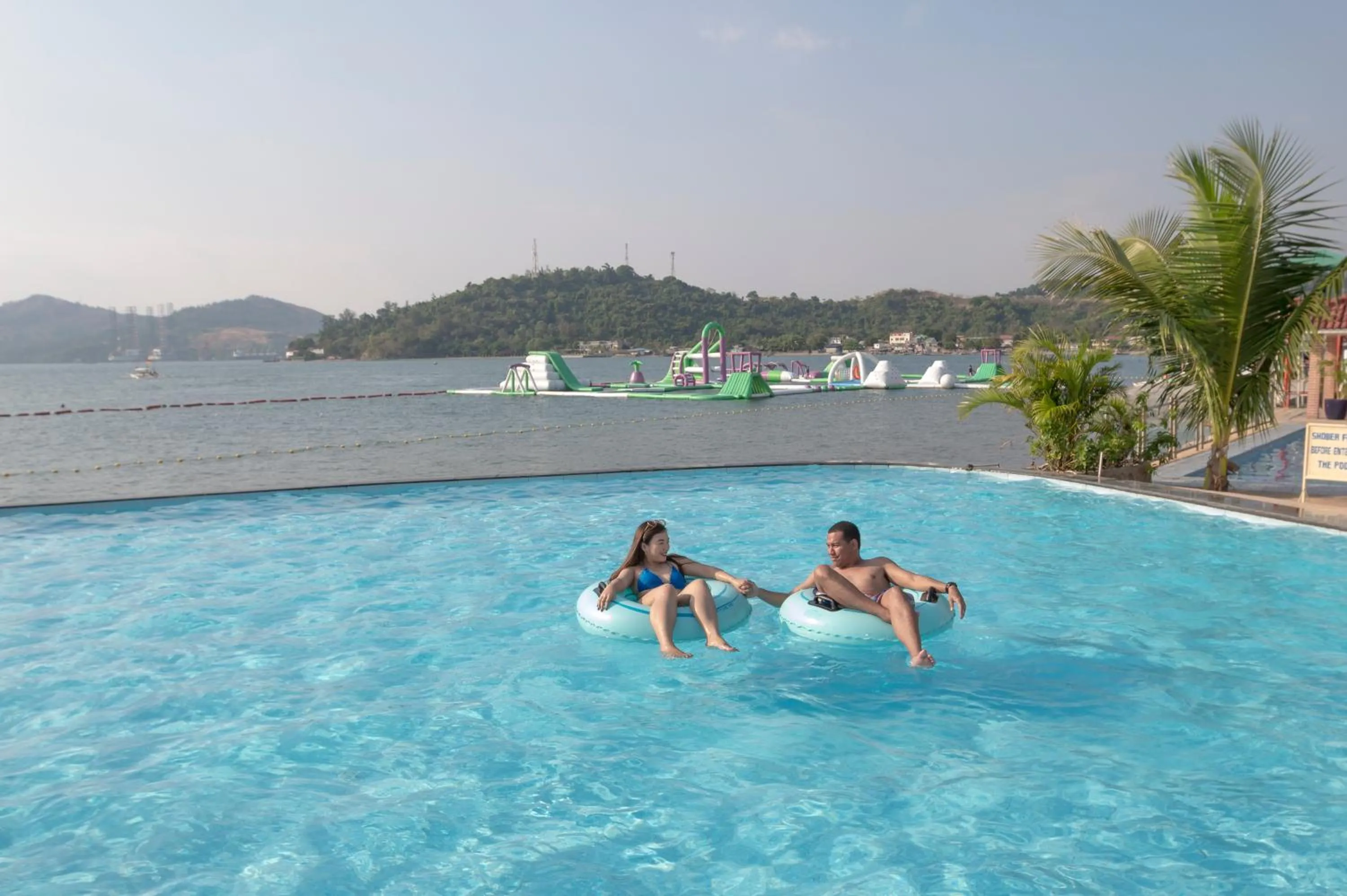 Mountain view in Whiterock Beach Hotel and Waterpark