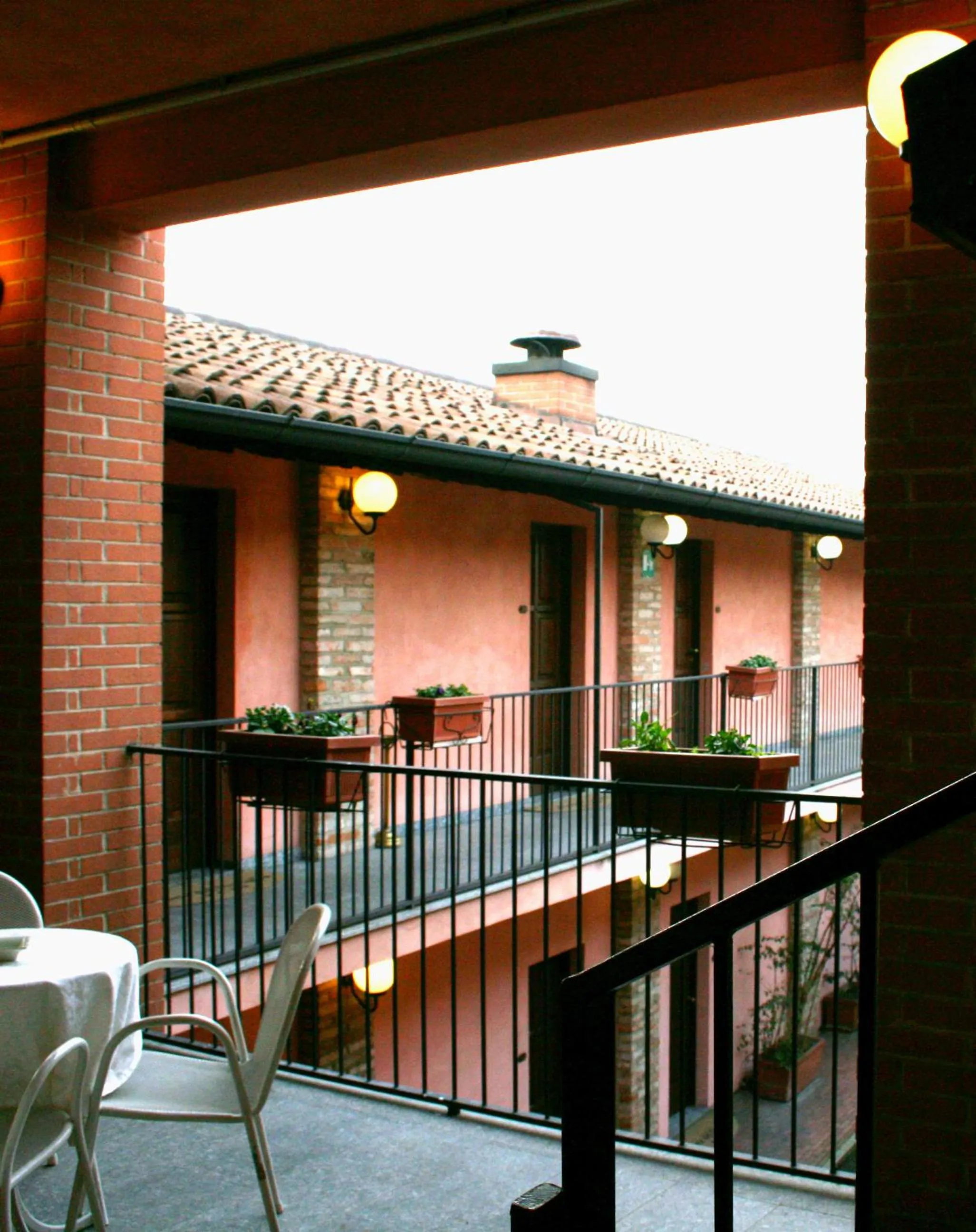 Balcony/Terrace in Excel Hotel Naviglio - Ca'Bianca