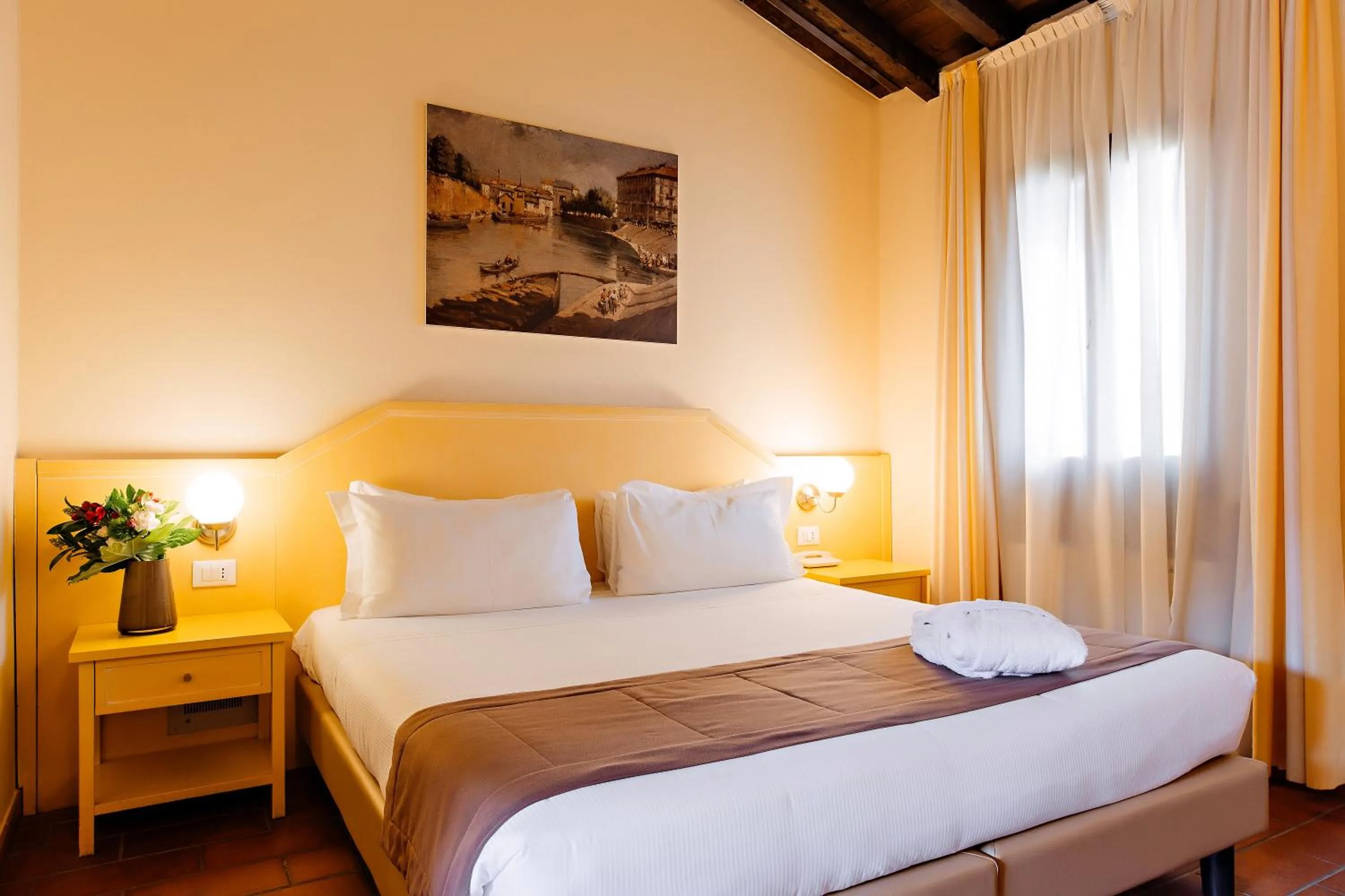 Bed in Excel Hotel Naviglio - Ca'Bianca