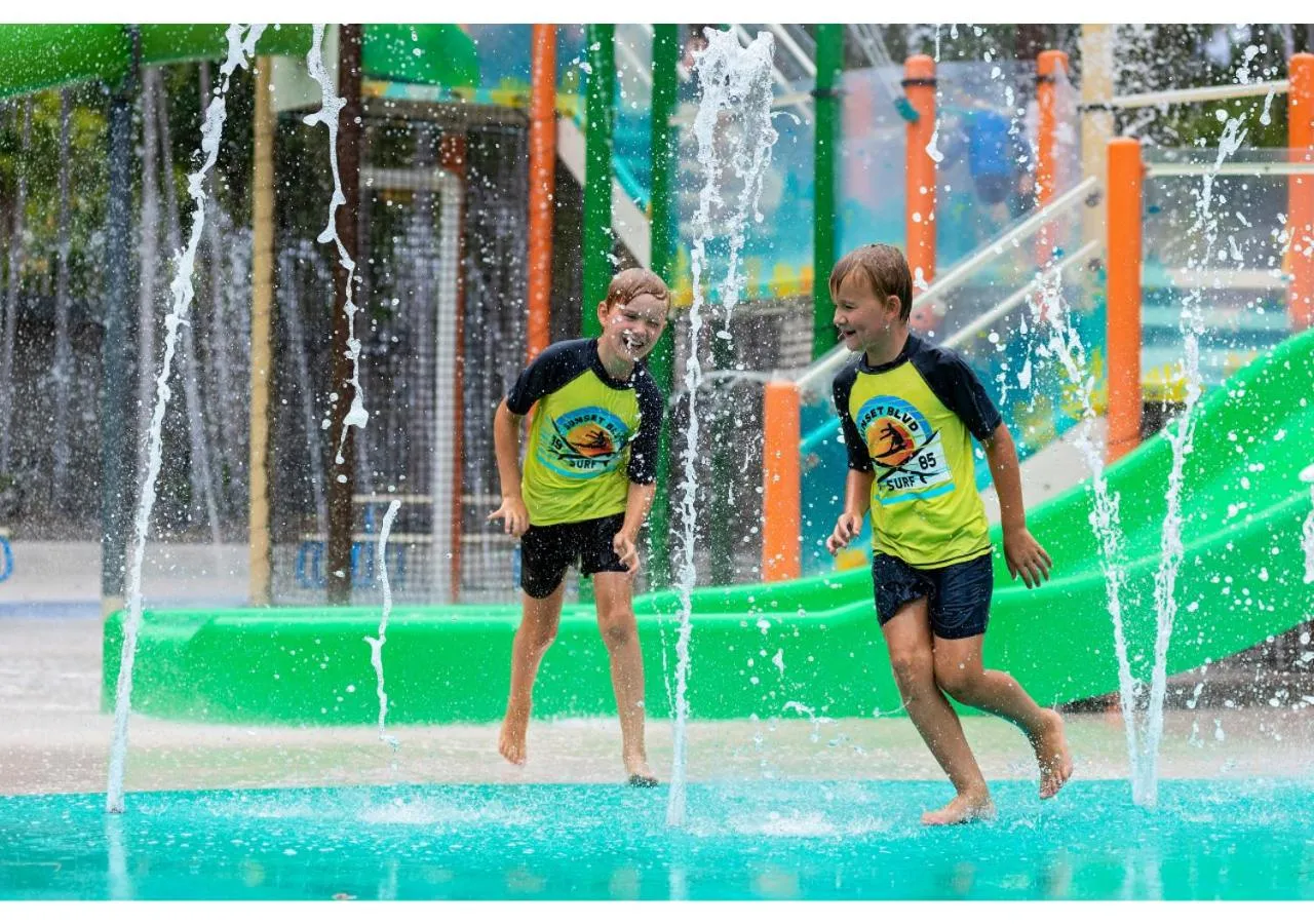 Aqua park in Discovery Parks - Rockhampton