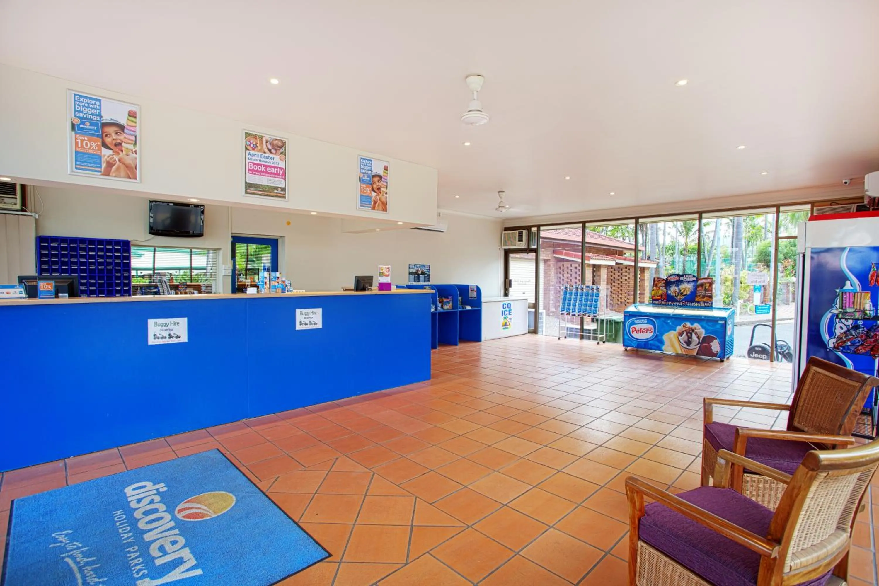 Lobby or reception in Discovery Parks - Rockhampton