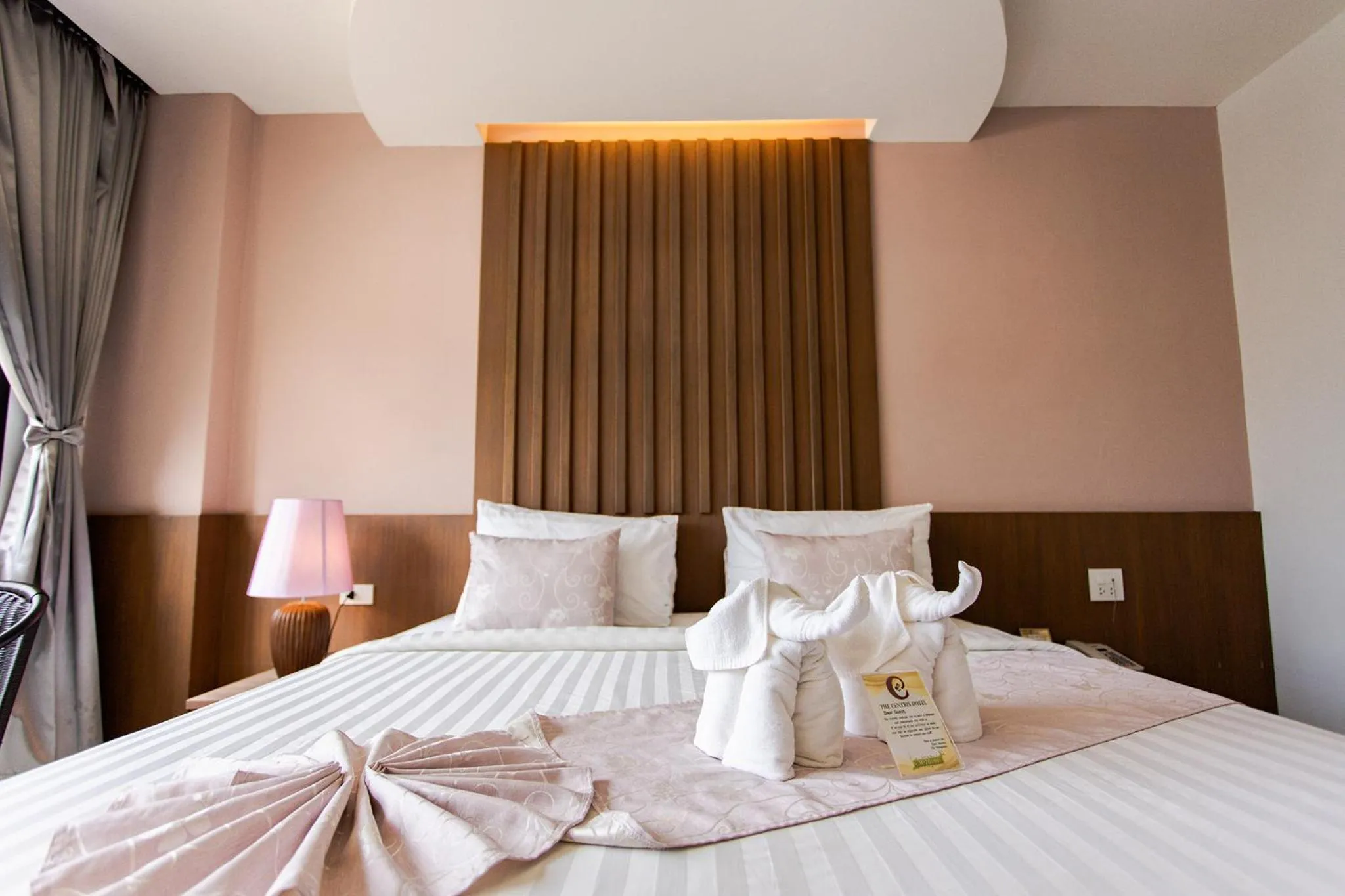 Bed in The Centris Hotel Phatthalung