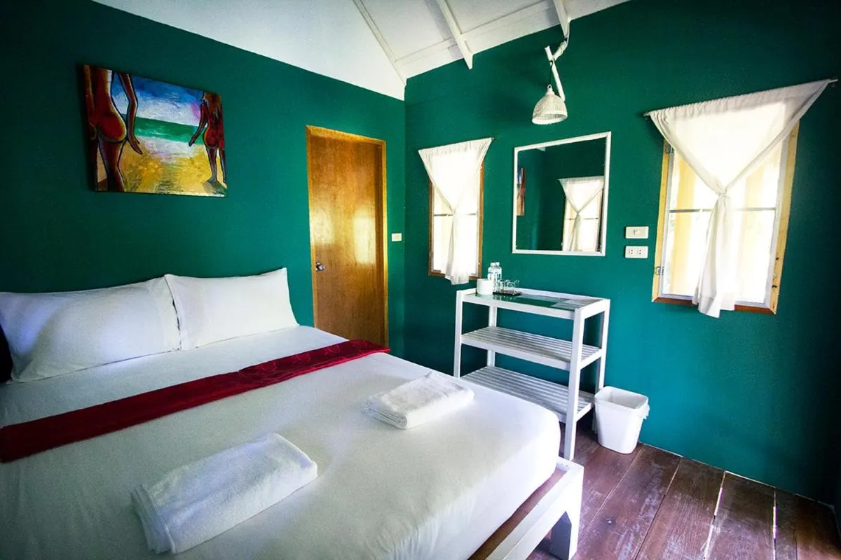 Bed in Rabbit Bungalow