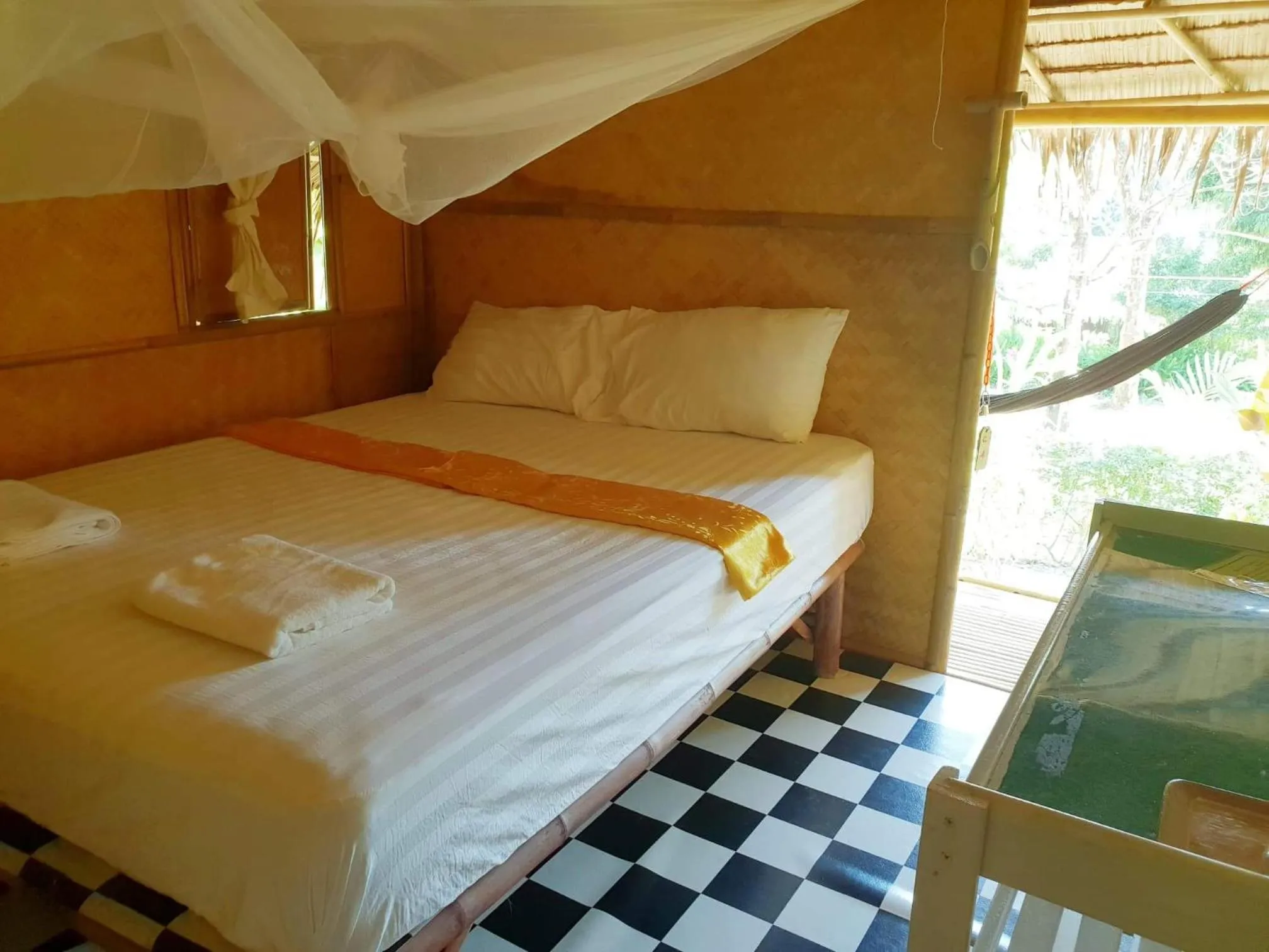 Bed in Rabbit Bungalow