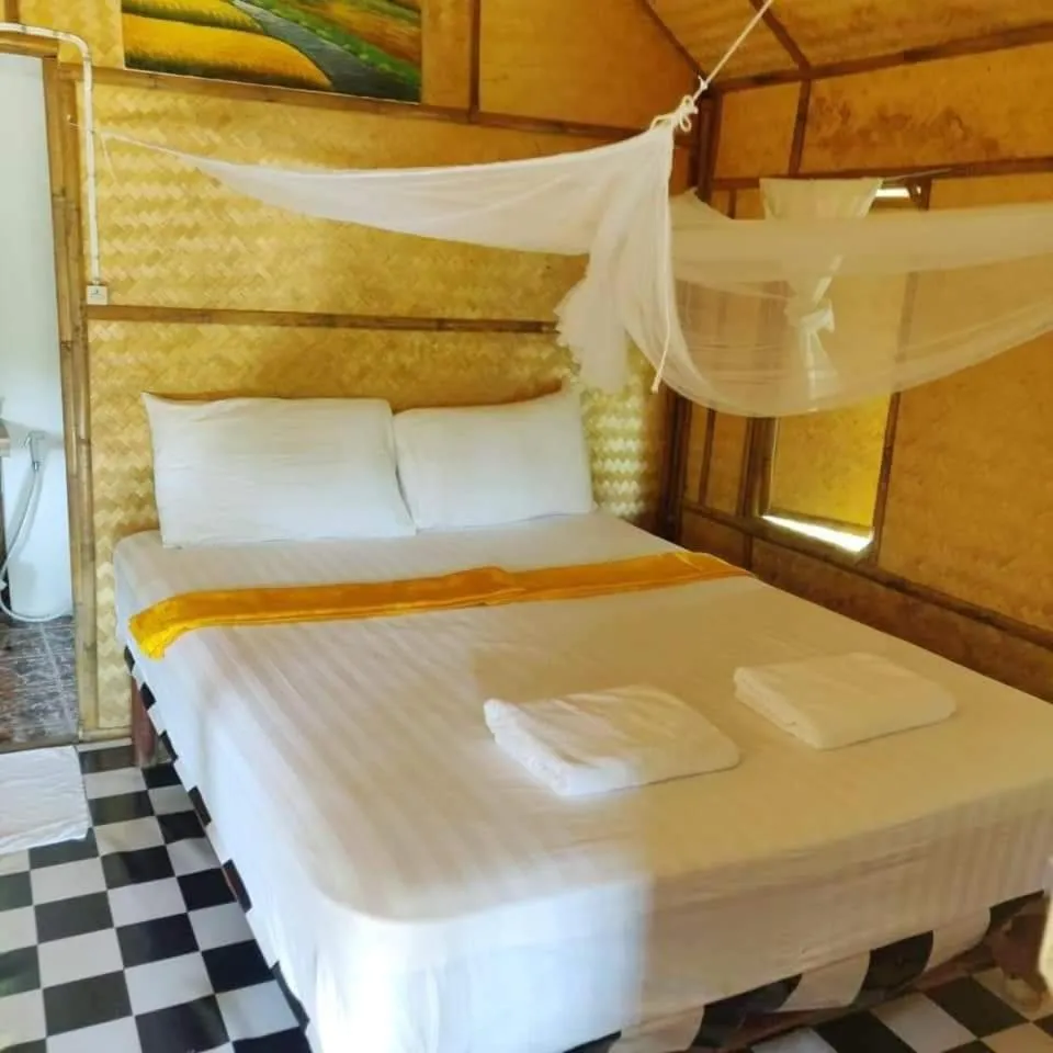 Bed in Rabbit Bungalow