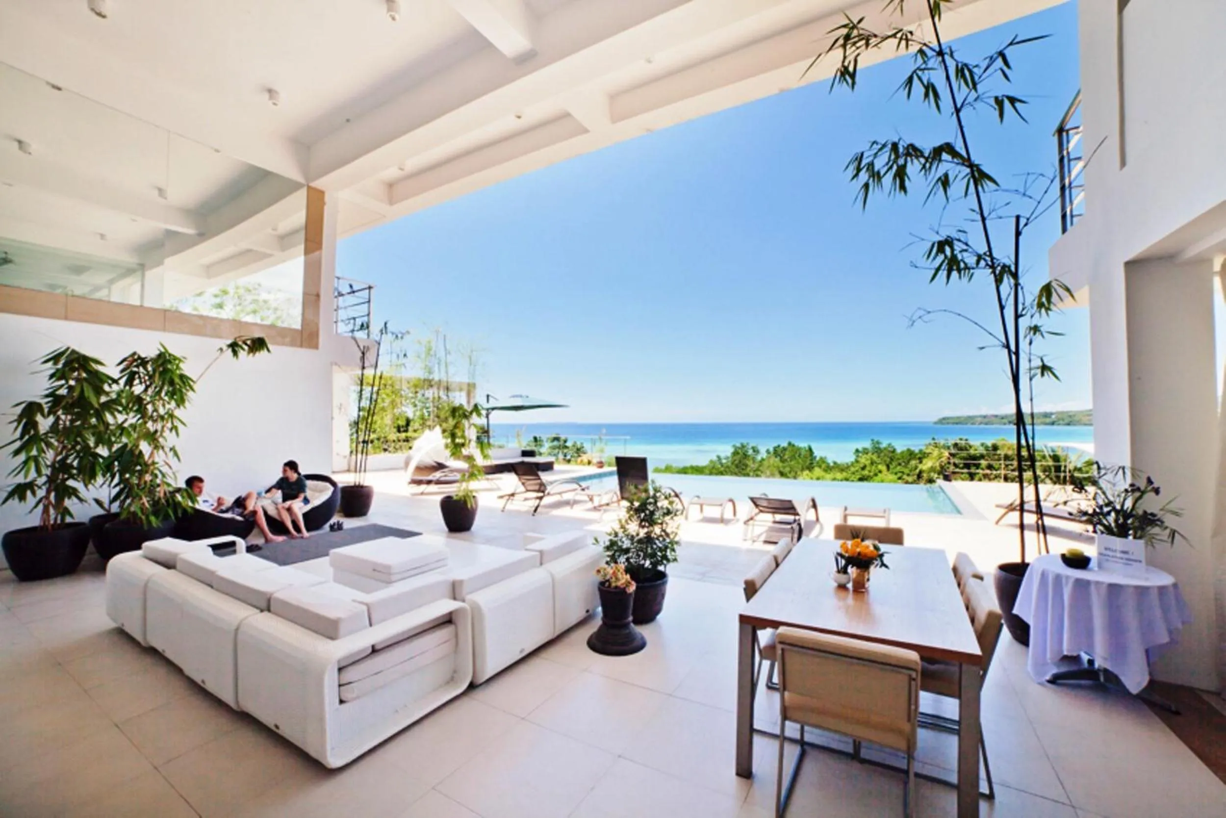 Lounge or bar in Ocean Suites Bohol Boutique Hotel