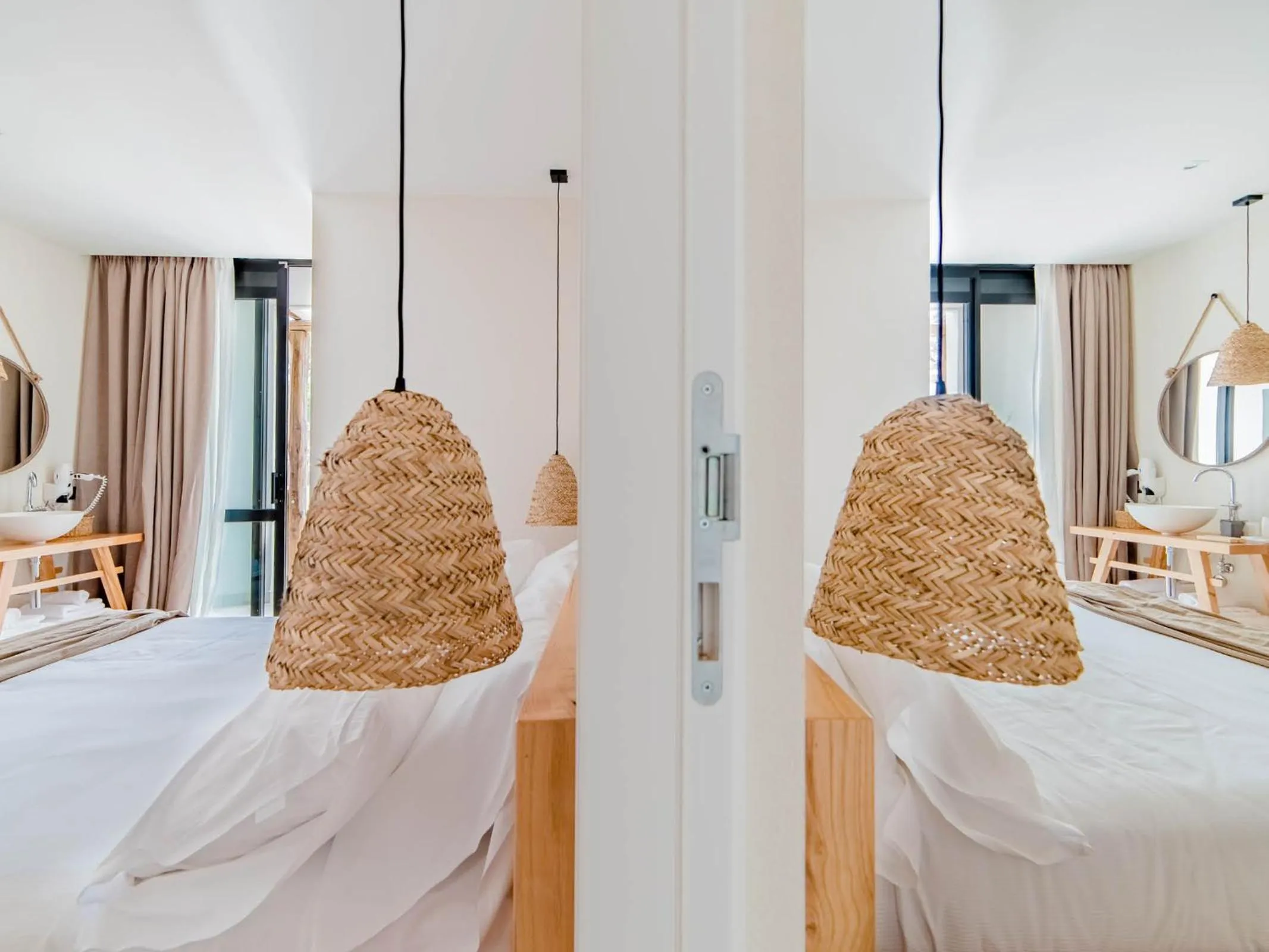 Bed in Cumeja Beach Club & Hotel